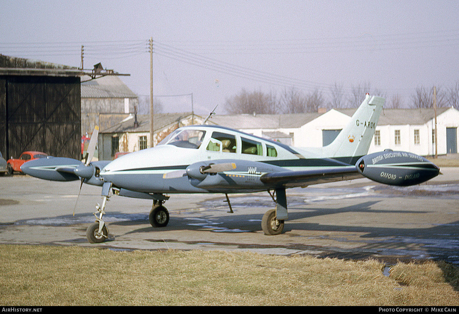 Aircraft Photo of G-AROK | Cessna 310F | British Executive Air Services | AirHistory.net #450374