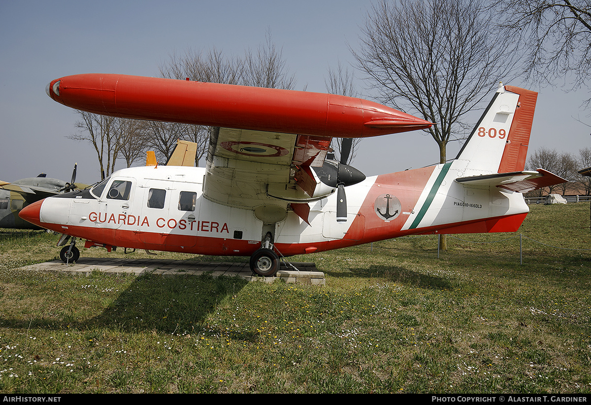 Aircraft Photo of 8-09 / MM25167 | Piaggio P-166DL-3 | Italy - Guardia Costiera | AirHistory.net #450433