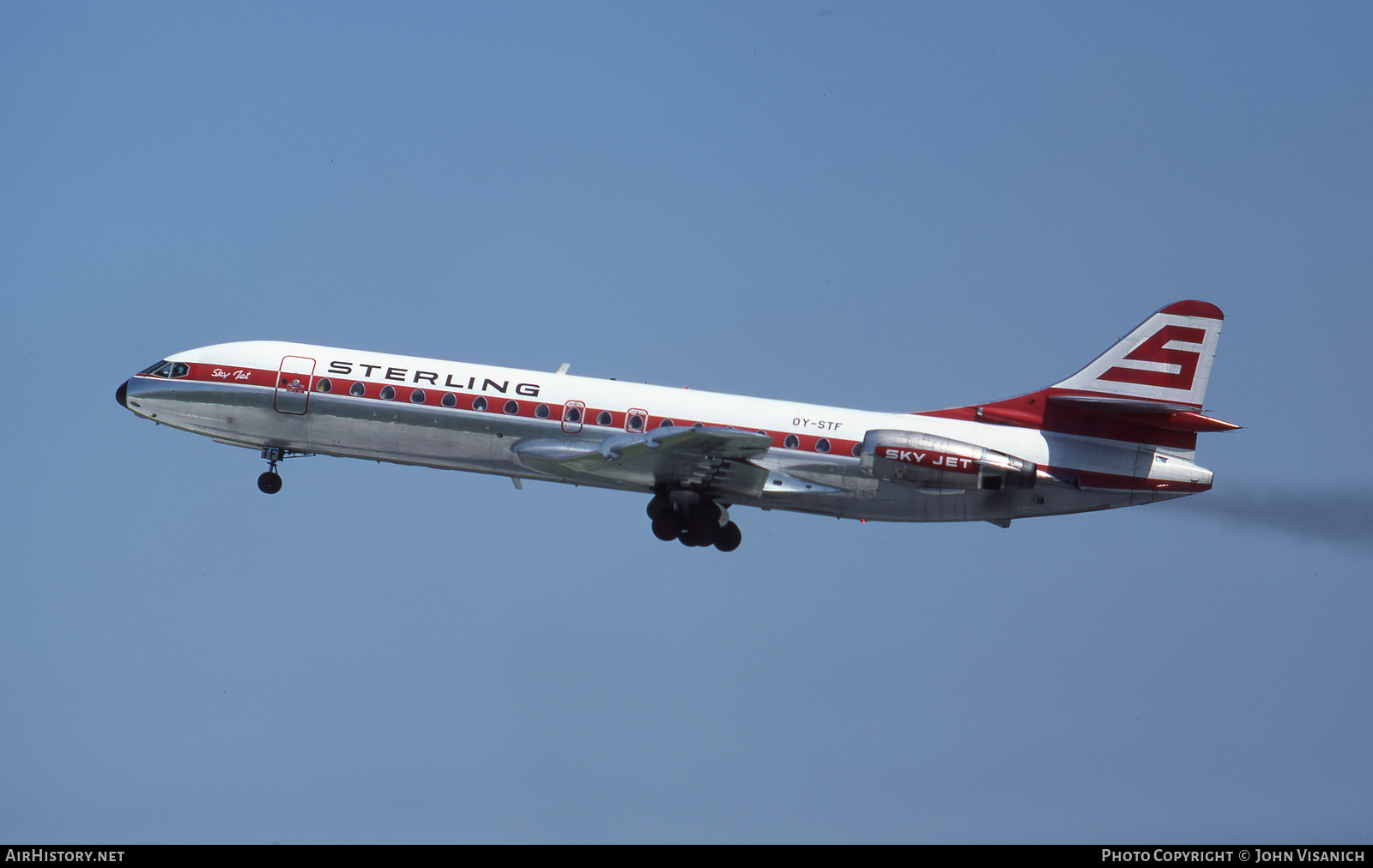 Aircraft Photo of OY-STF | Sud SE-210 Caravelle 10B3 Super B | Sterling Airways | AirHistory.net #450436