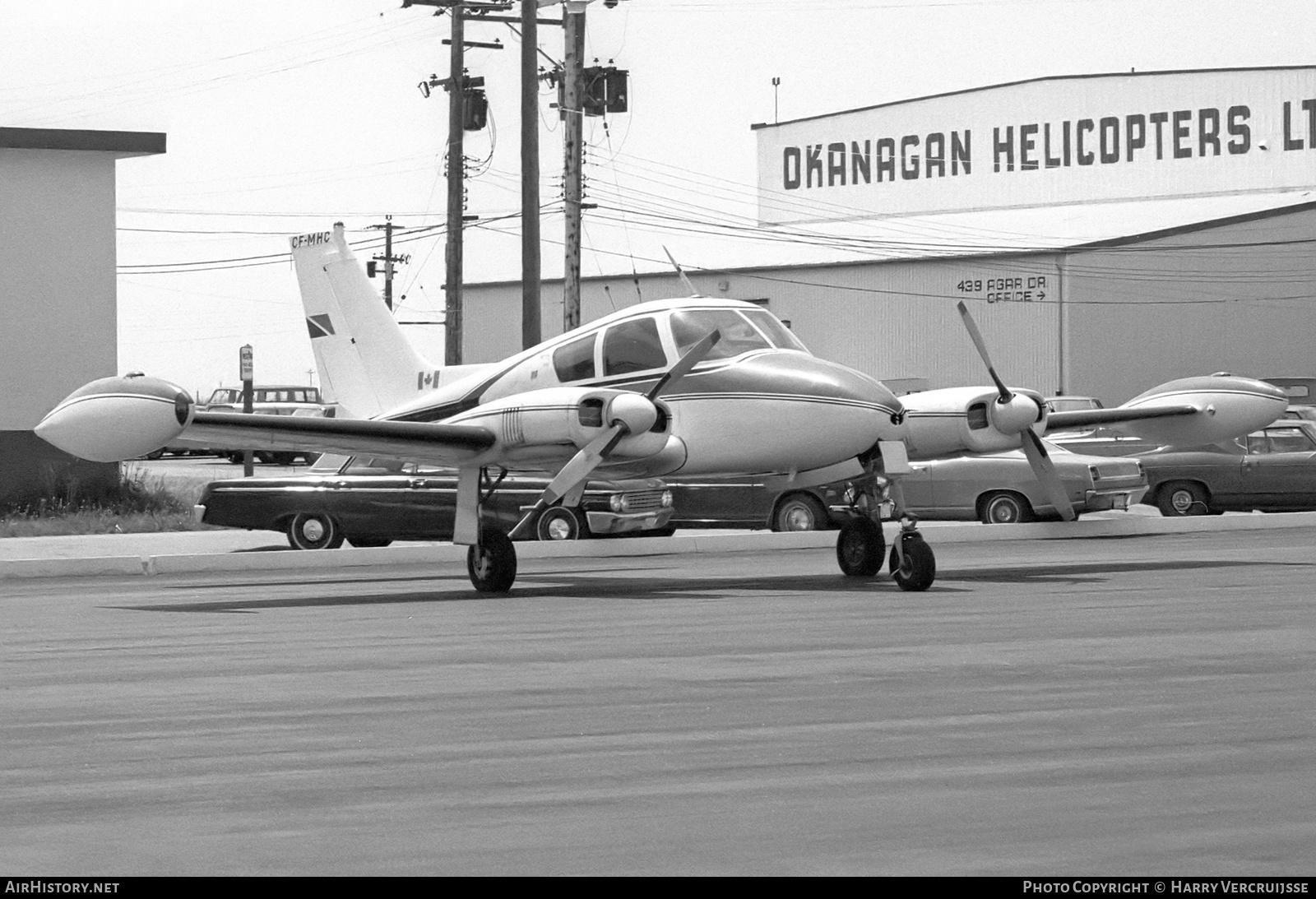 Aircraft Photo of CF-MHC | Cessna 310D | AirHistory.net #450441