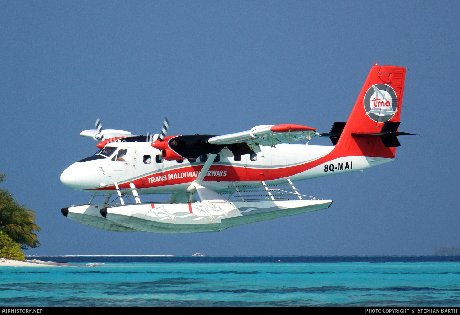 Aircraft Photo of 8Q-MAI | De Havilland Canada DHC-6-300 Twin Otter | Trans Maldivian Airways - TMA | AirHistory.net #450447