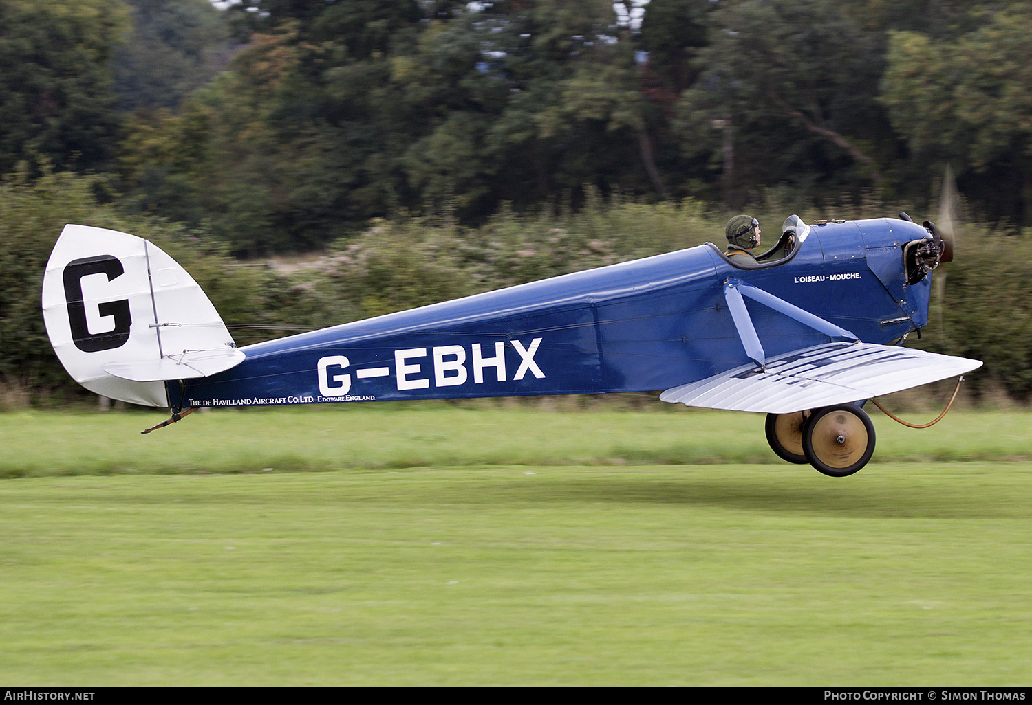 Aircraft Photo of G-EBHX | De Havilland D.H. 53 Hummingbird | AirHistory.net #450448