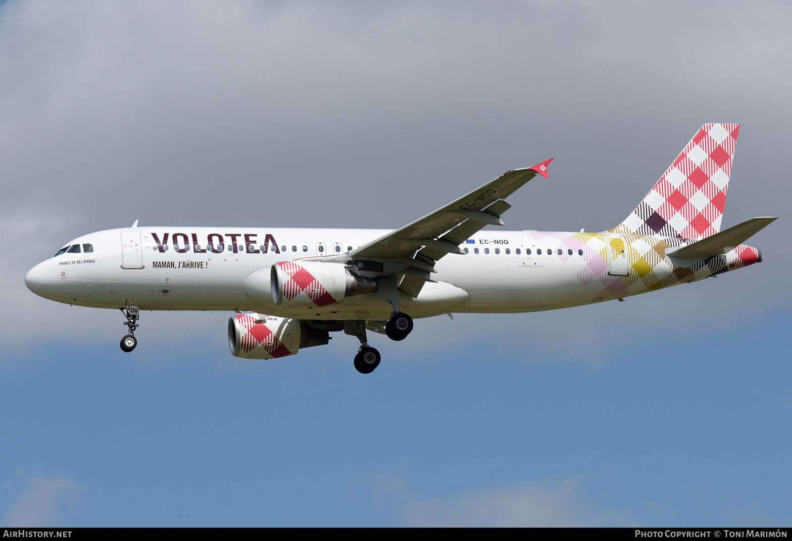 Aircraft Photo of EC-NOQ | Airbus A320-216 | Volotea | AirHistory.net #450463