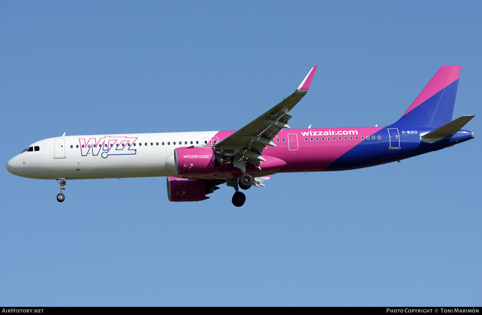 Aircraft Photo of G-WUKO | Airbus A321-271N | Wizz Air | AirHistory.net #450474