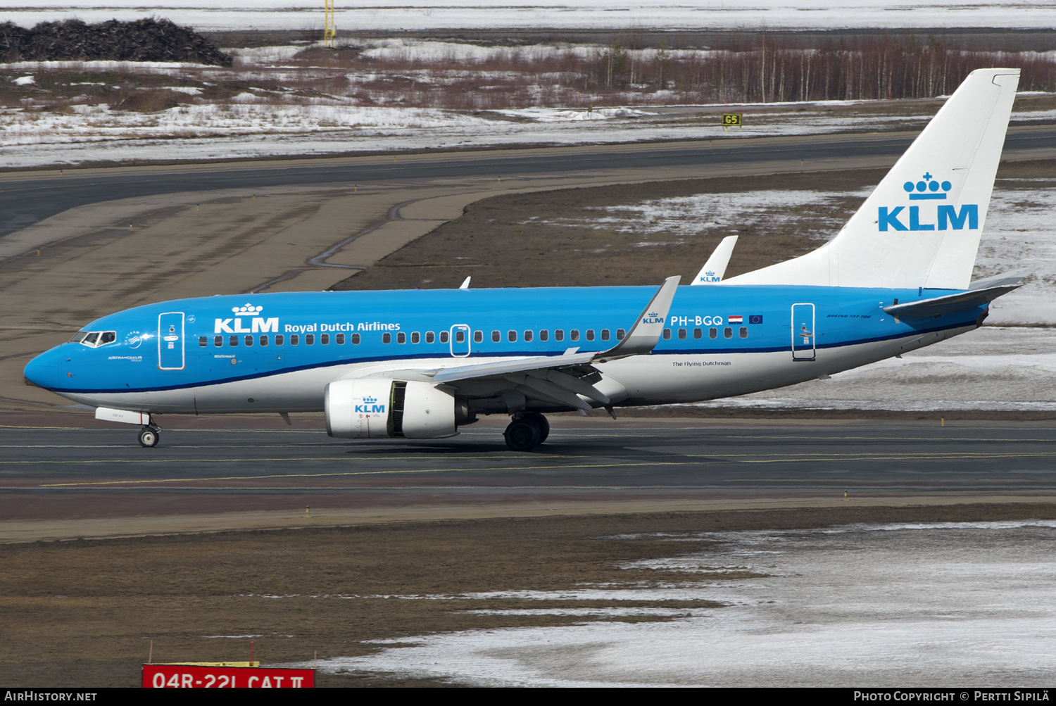 Aircraft Photo of PH-BGQ | Boeing 737-7K2 | KLM - Royal Dutch Airlines | AirHistory.net #450477