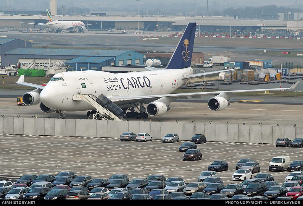 Aircraft Photo of TC-ACG | Boeing 747-481(BDSF) | Saudi Arabian Airlines Cargo | AirHistory.net #450483