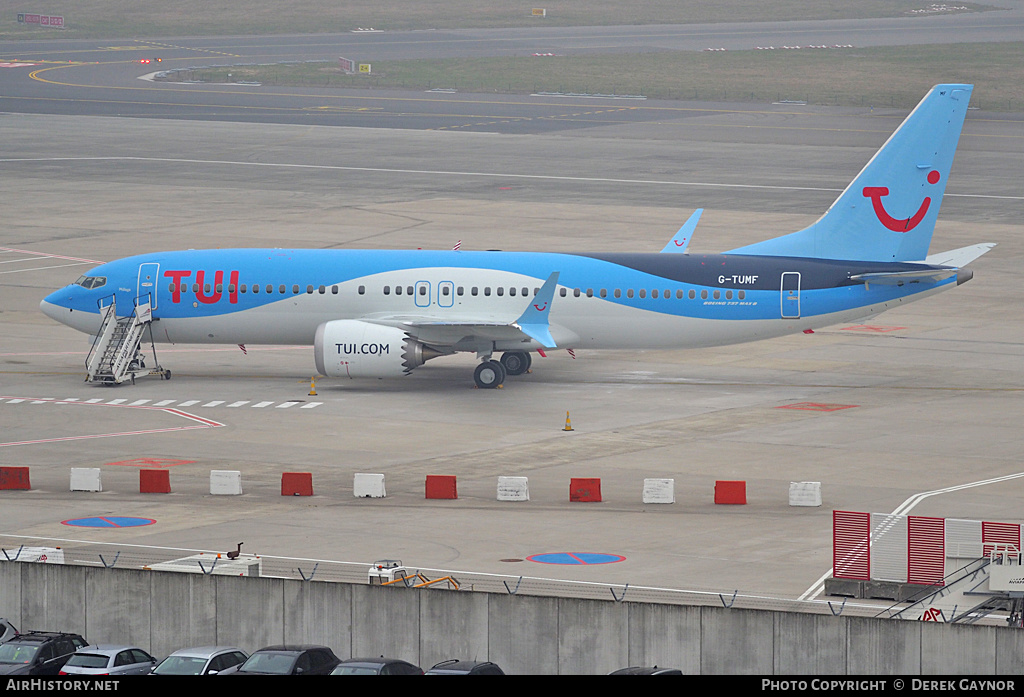 Aircraft Photo of G-TUMF | Boeing 737-8 Max 8 | TUI | AirHistory.net #450484