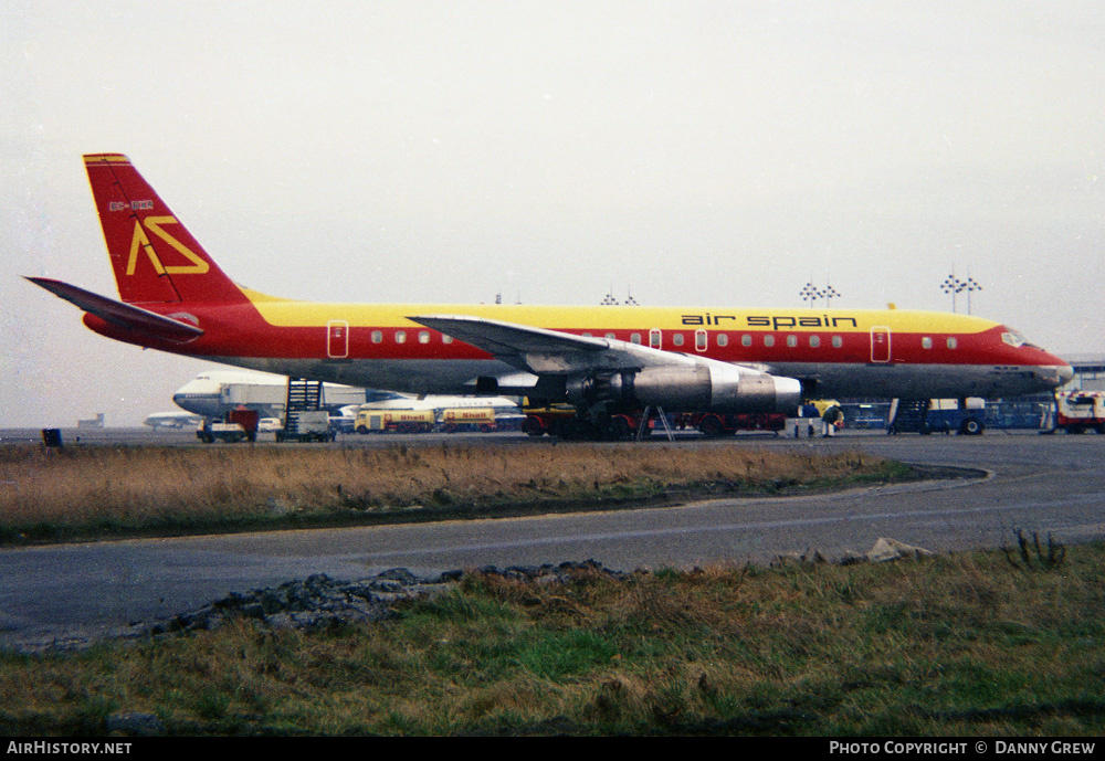 Aircraft Photo of EC-BXR | Douglas DC-8-21 | Air Spain | AirHistory.net #450496