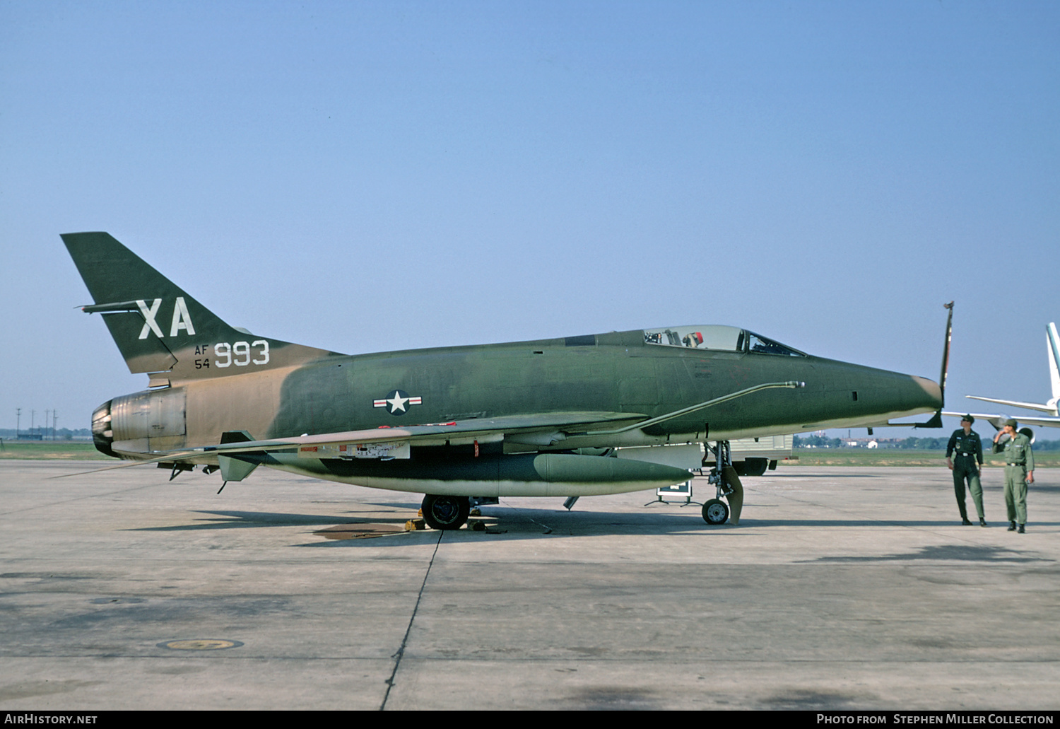 Aircraft Photo of 54-1993 / 54-993 | North American F-100C Super Sabre | USA - Air Force | AirHistory.net #450504