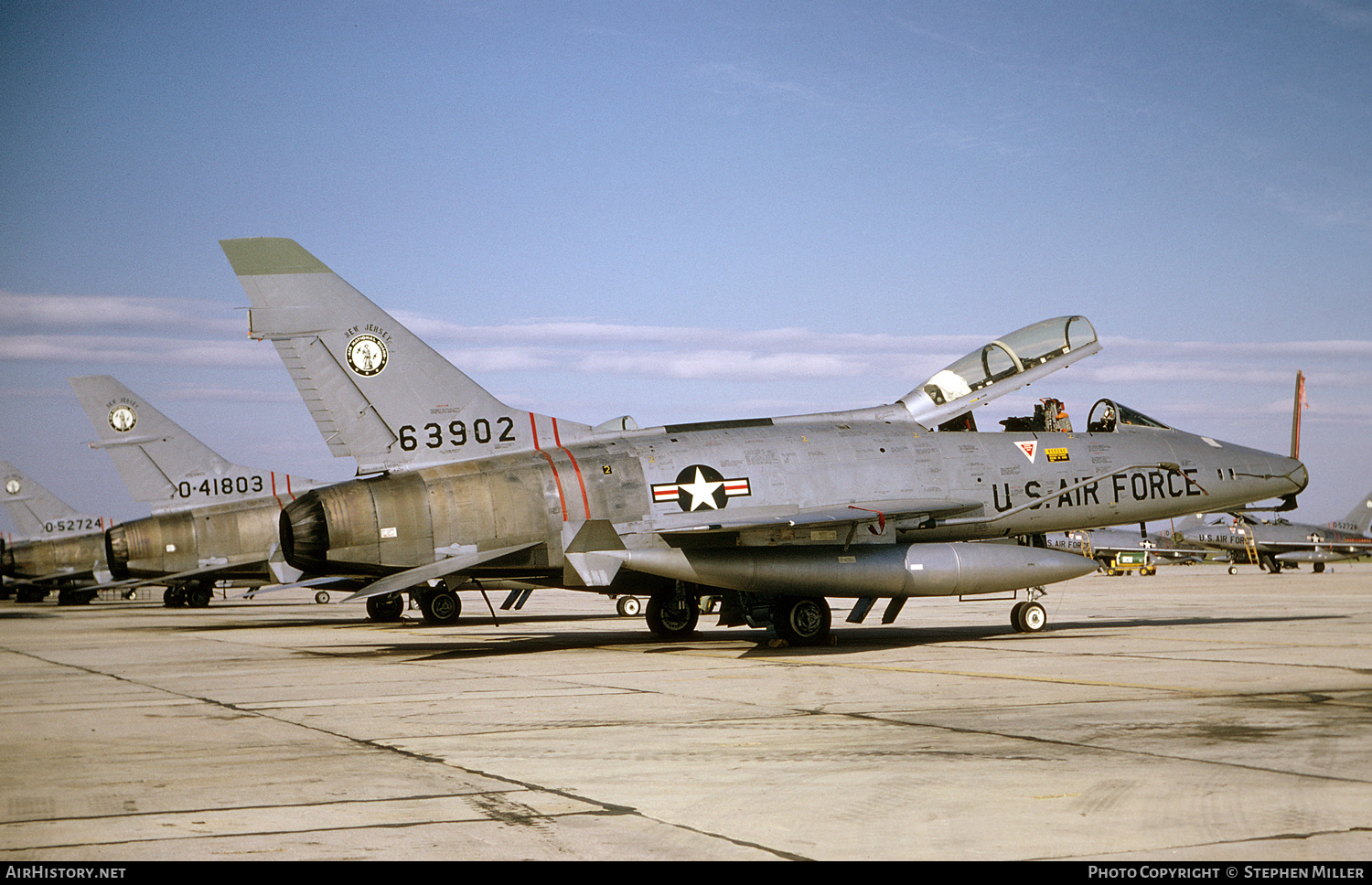 Aircraft Photo of 56-3092 / 63902 | North American F-100F Super Sabre | USA - Air Force | AirHistory.net #450507