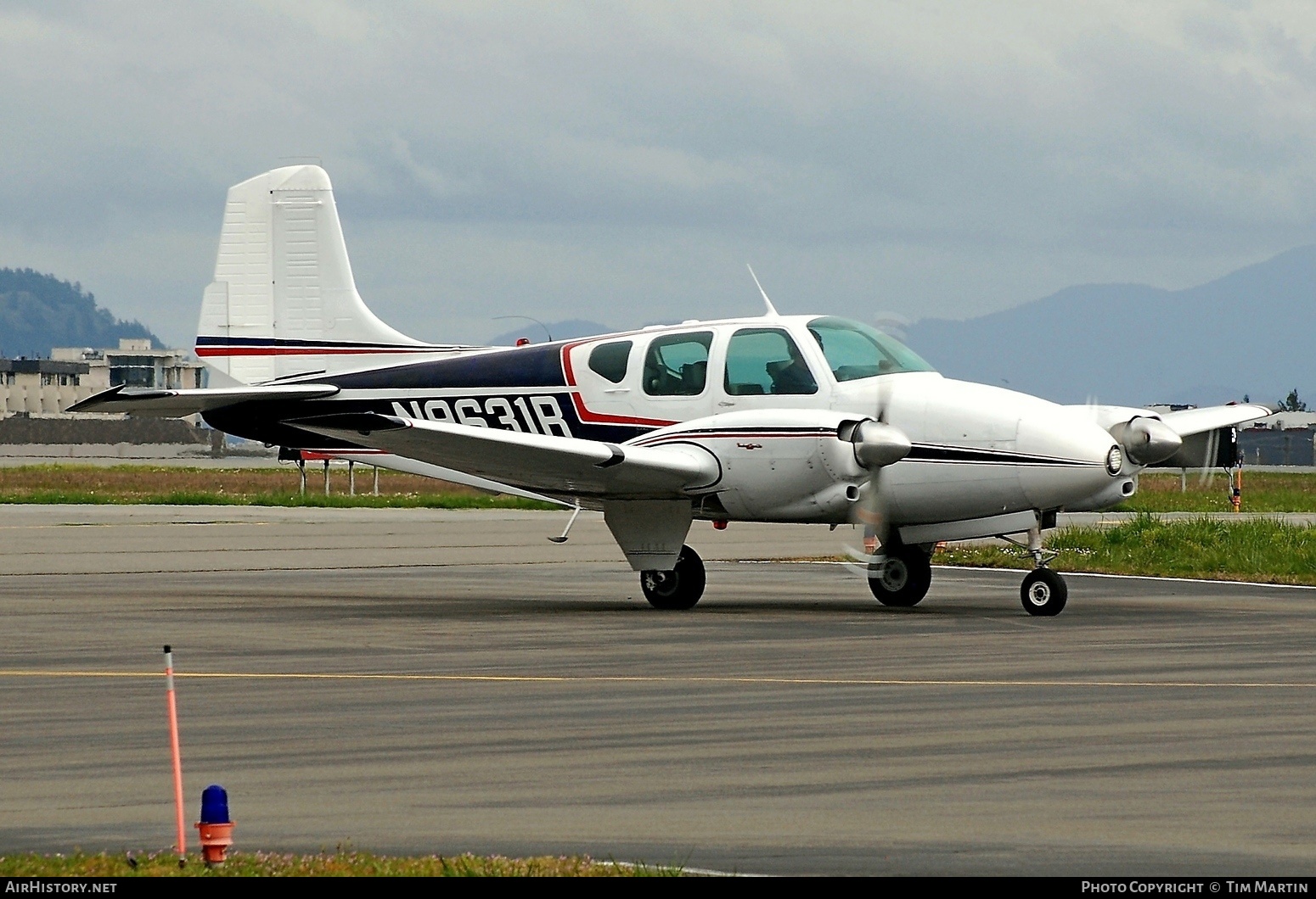 Aircraft Photo of N9631R | Beech B95 Travel Air | AirHistory.net #450519