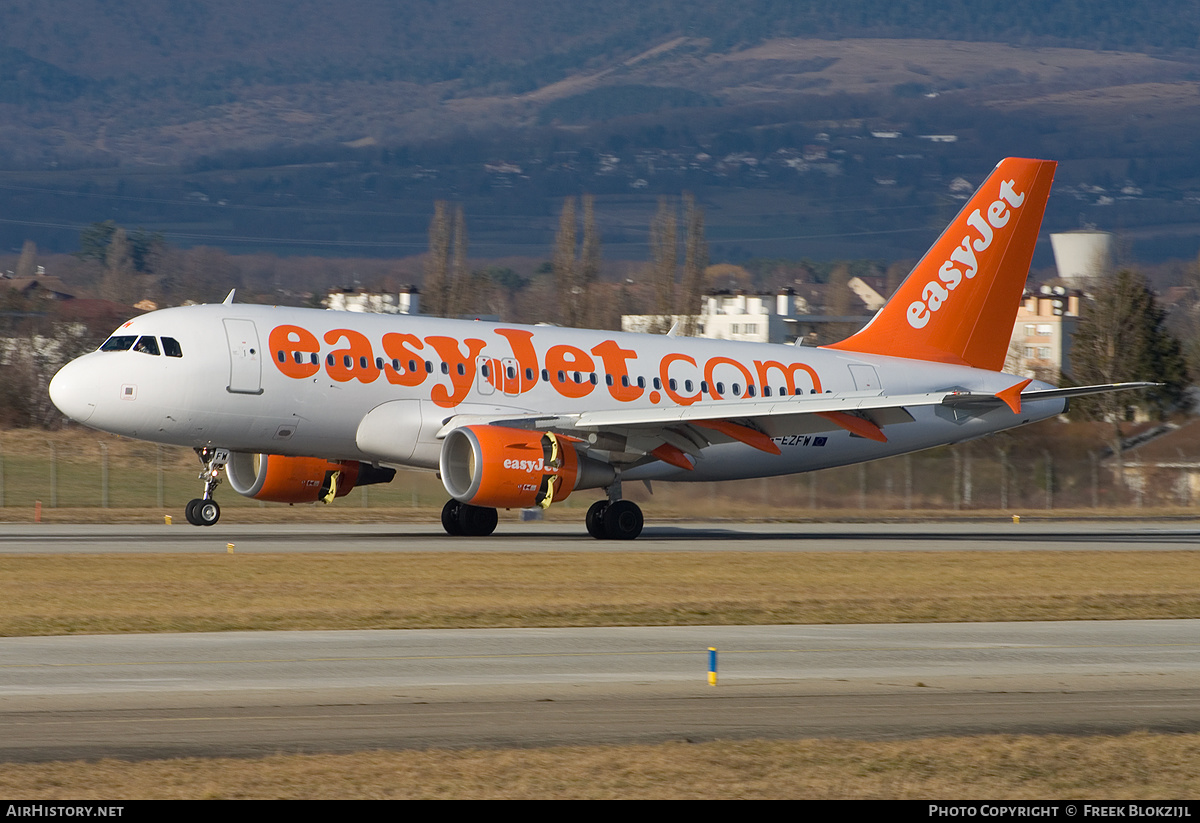 Aircraft Photo of G-EZFM | Airbus A319-111 | EasyJet | AirHistory.net #450528
