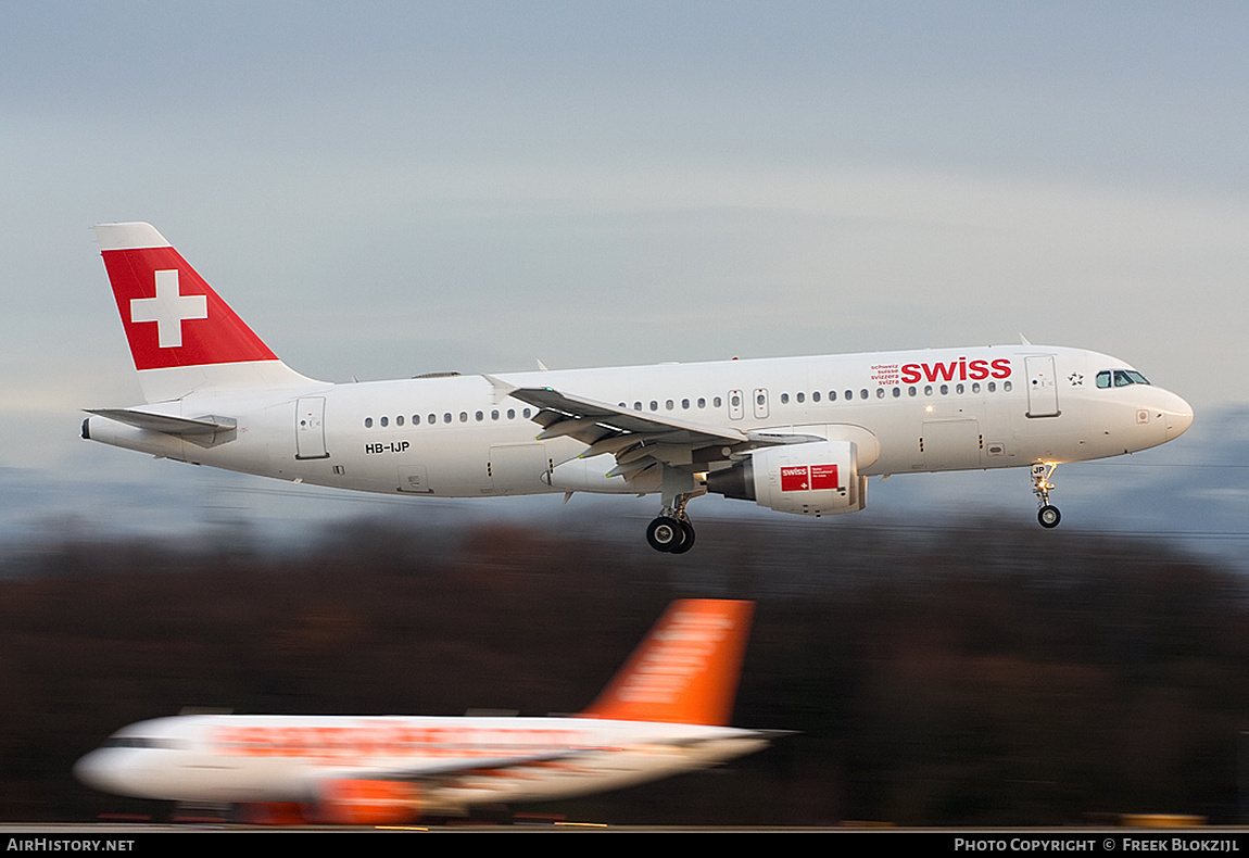 Aircraft Photo of HB-IJP | Airbus A320-214 | Swiss International Air Lines | AirHistory.net #450529