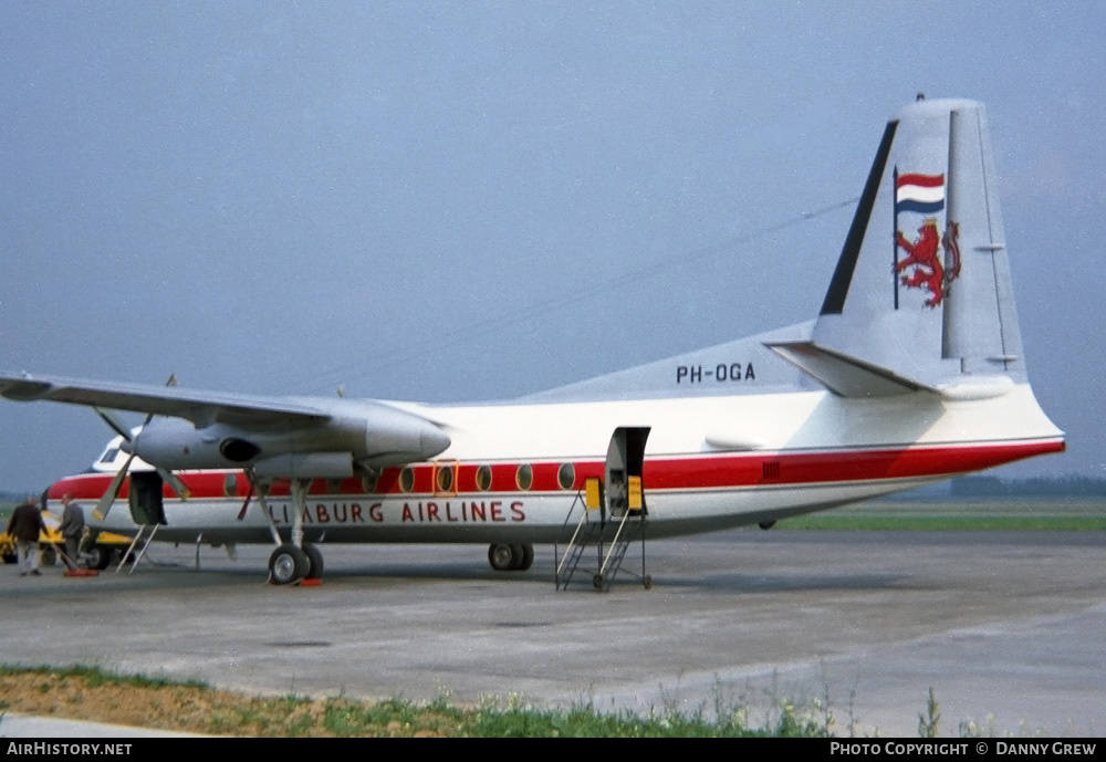 Aircraft Photo of PH-OGA | Fokker F27-200 Friendship | Limburg Airlines | AirHistory.net #450534