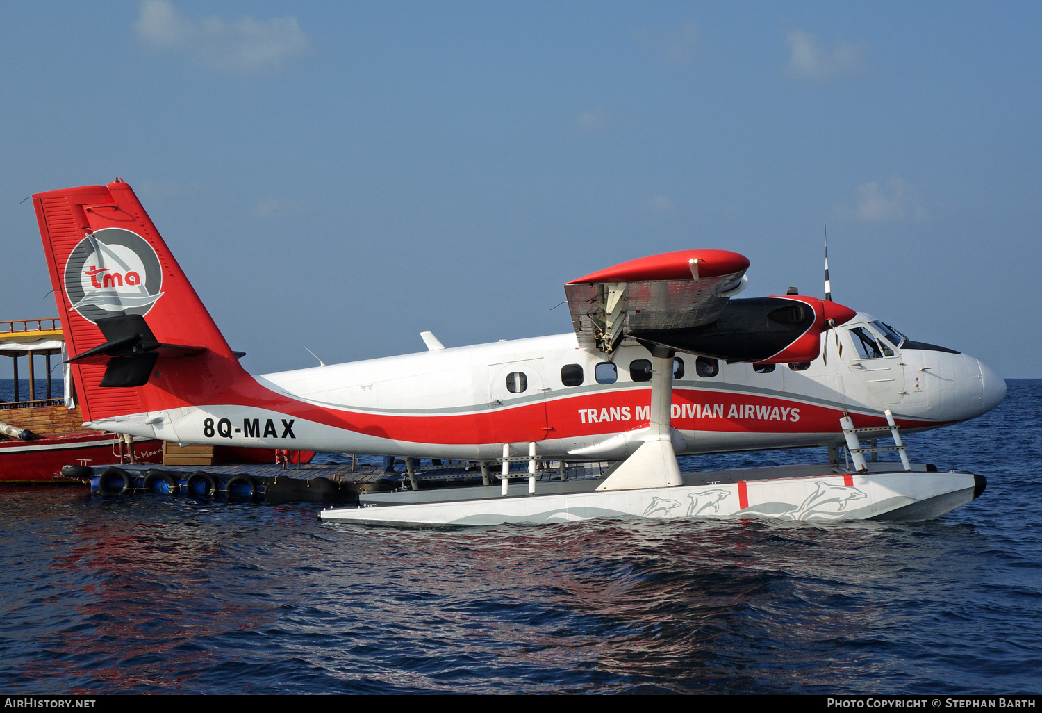 Aircraft Photo of 8Q-MAX | De Havilland Canada DHC-6-300 Twin Otter | Trans Maldivian Airways - TMA | AirHistory.net #450541