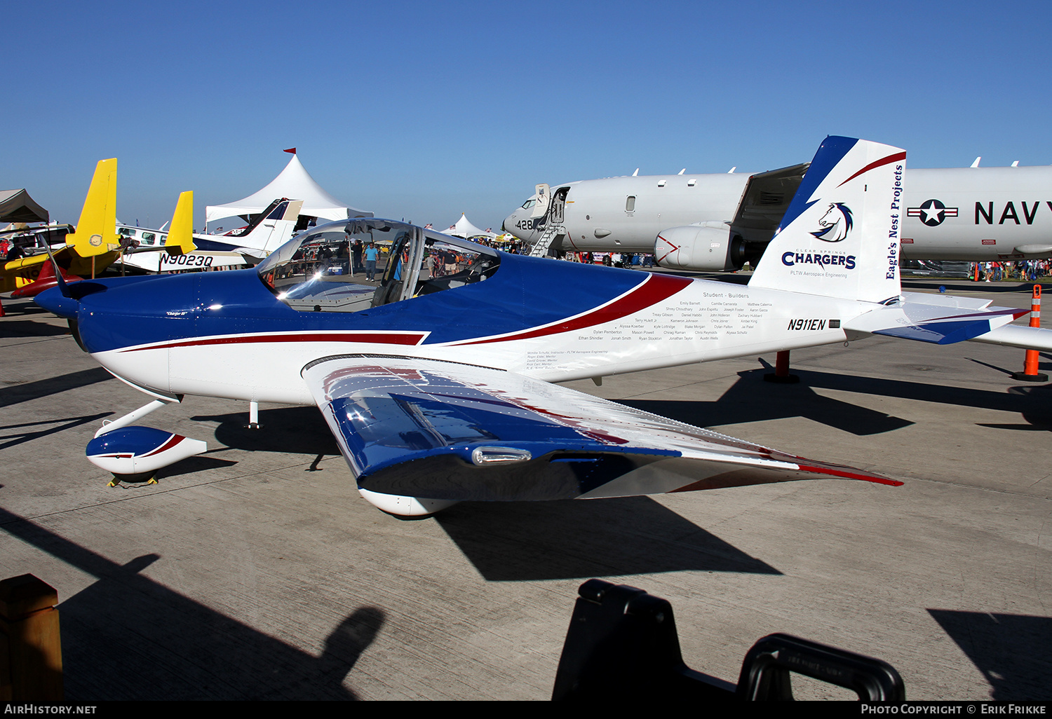 Aircraft Photo of N911EN | Van's RV-12 | AirHistory.net #450542