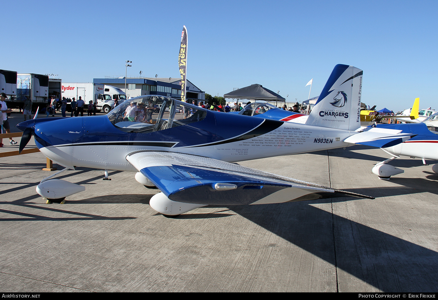 Aircraft Photo of N903EN | Van's RV-12 | AirHistory.net #450546