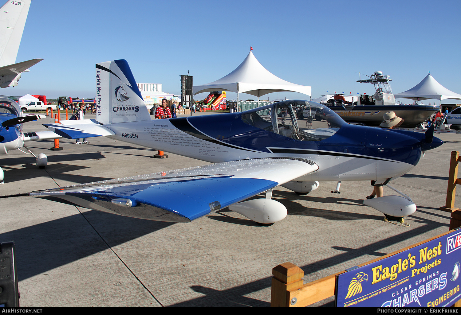 Aircraft Photo of N903EN | Van's RV-12 | AirHistory.net #450573