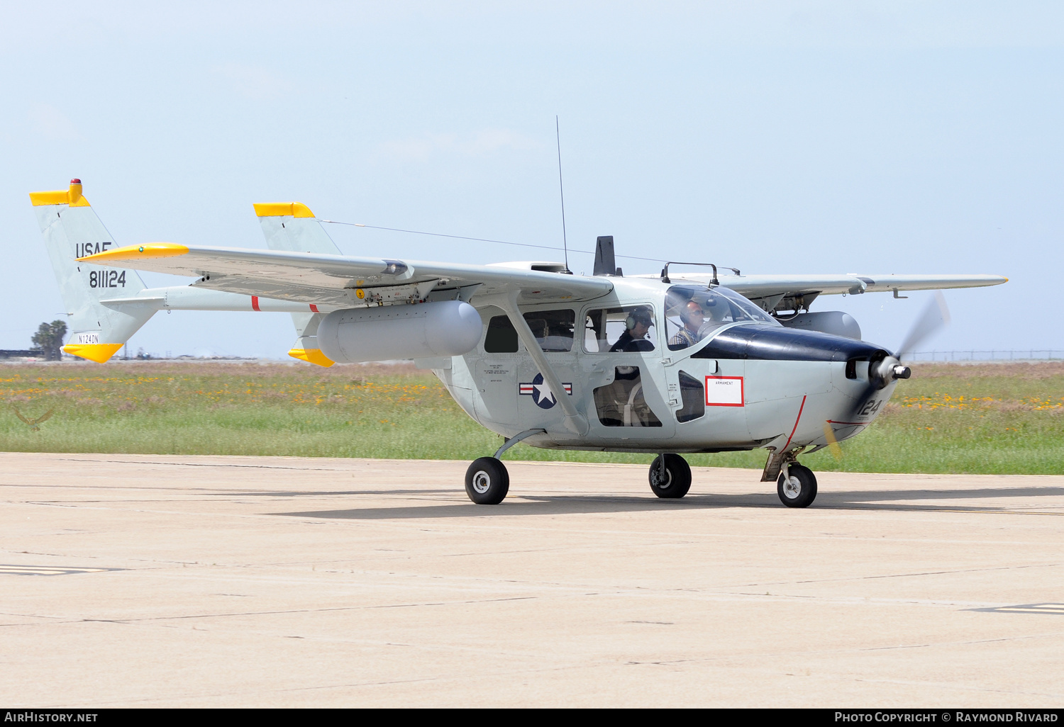 Aircraft Photo of N124DN / 811124 | Cessna O-2A Super Skymaster | USA - Air Force | AirHistory.net #450576