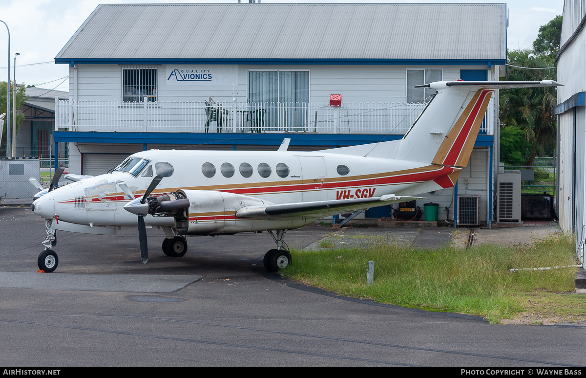 Aircraft Photo of VH-SGV | Beech 200 Super King Air | AirHistory.net #450577