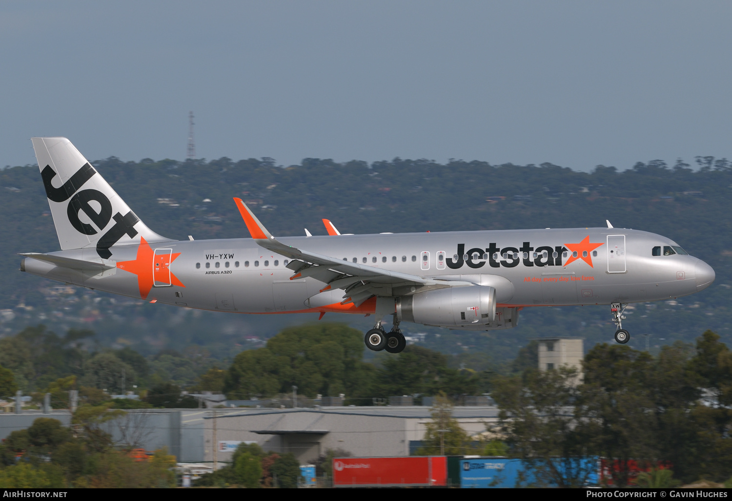 Aircraft Photo of VH-YXW | Airbus A320-232 | Jetstar Airways | AirHistory.net #450587