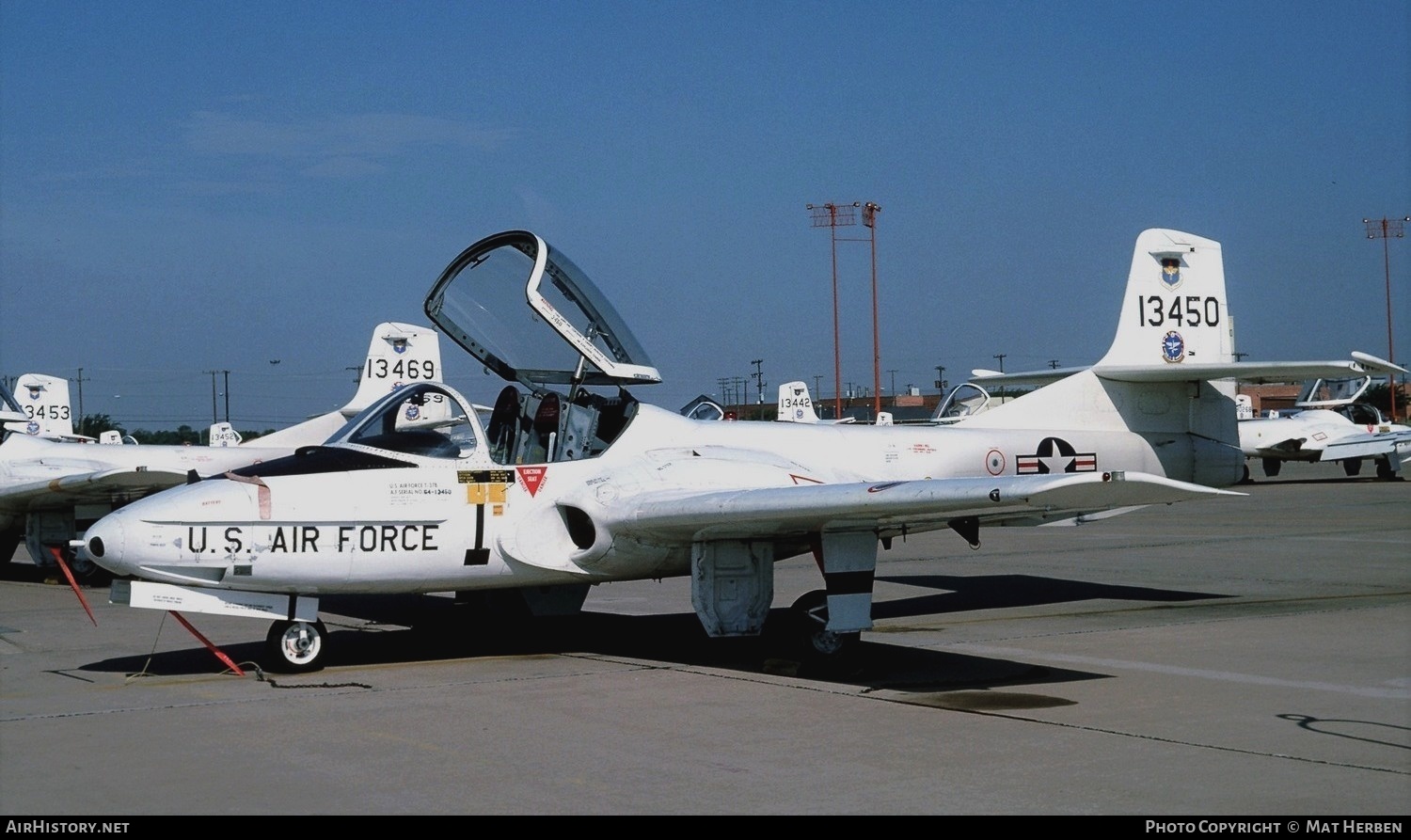 Aircraft Photo of 64-13450 / 13450 | Cessna T-37B Tweety Bird | USA - Air Force | AirHistory.net #450591