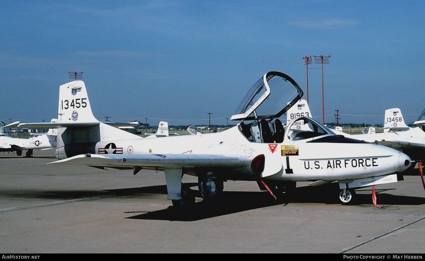 Aircraft Photo of 64-13455 / 13455 | Cessna T-37B Tweety Bird | USA - Air Force | AirHistory.net #450594