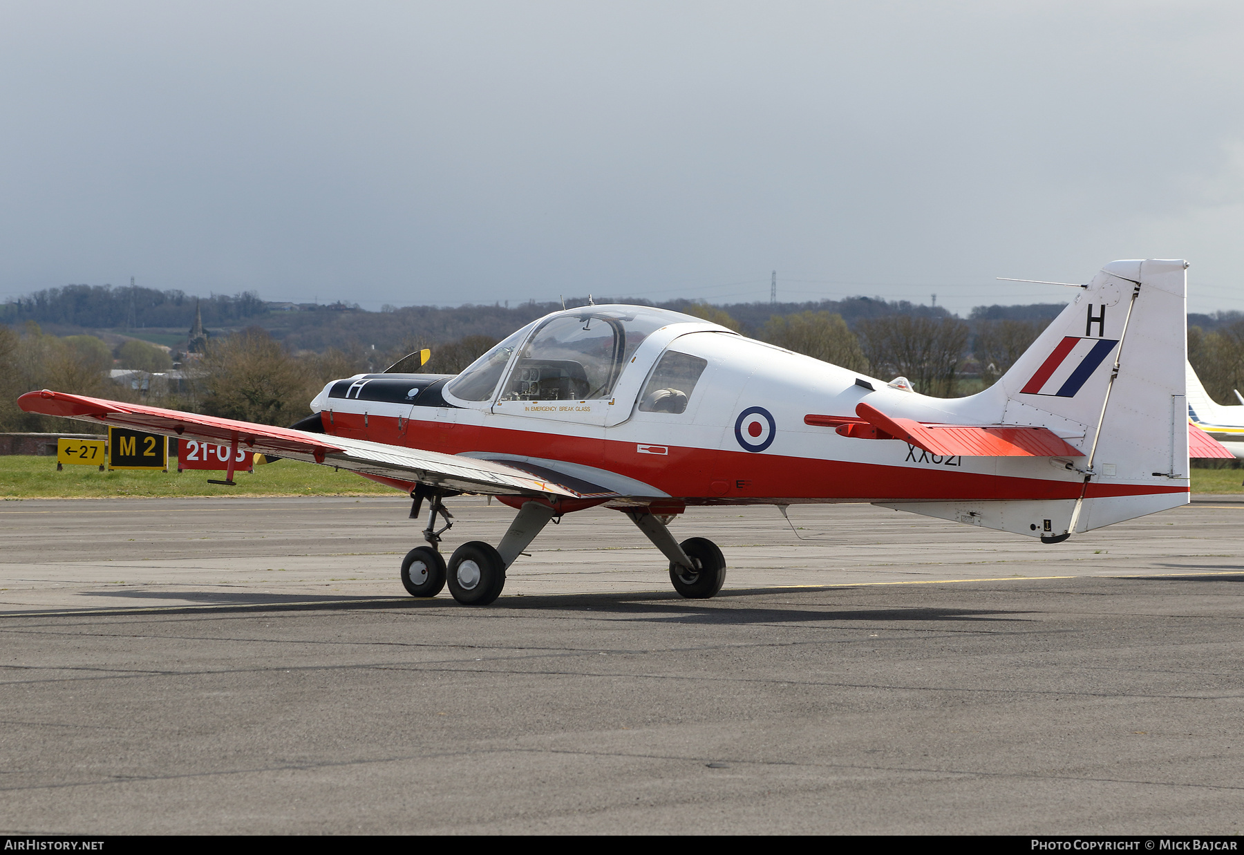 Aircraft Photo of G-CBEF / XX621 | Scottish Aviation Bulldog T1 | UK - Air Force | AirHistory.net #450614