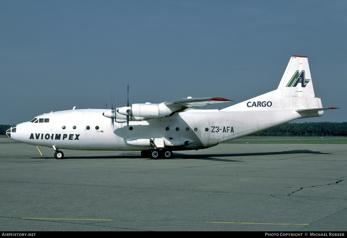 Aircraft Photo of Z3-AFA | Antonov An-12BP | Avioimpex | AirHistory.net #450624