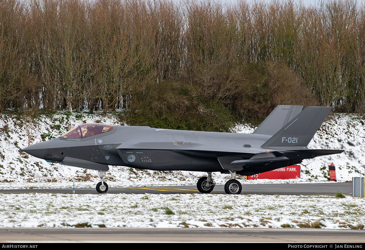 Aircraft Photo of F-021 | Lockheed Martin F-35A Lightning II | Netherlands - Air Force | AirHistory.net #450637