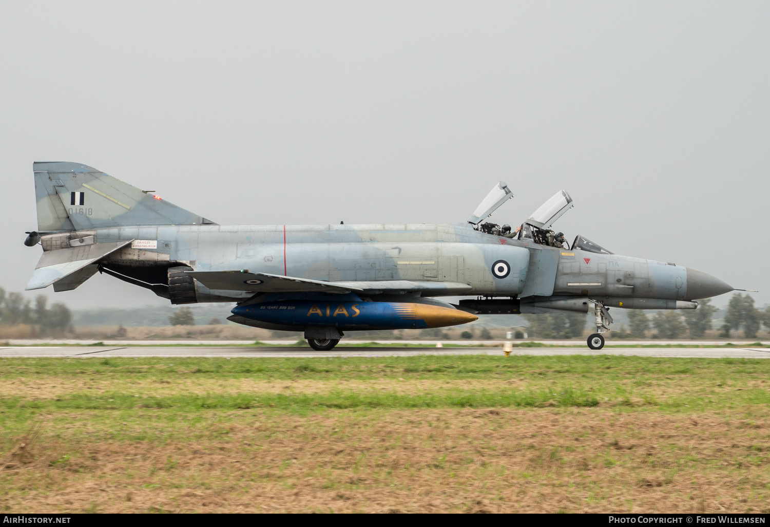 Aircraft Photo of 01618 | McDonnell Douglas F-4E Phantom II | Greece - Air Force | AirHistory.net #450639
