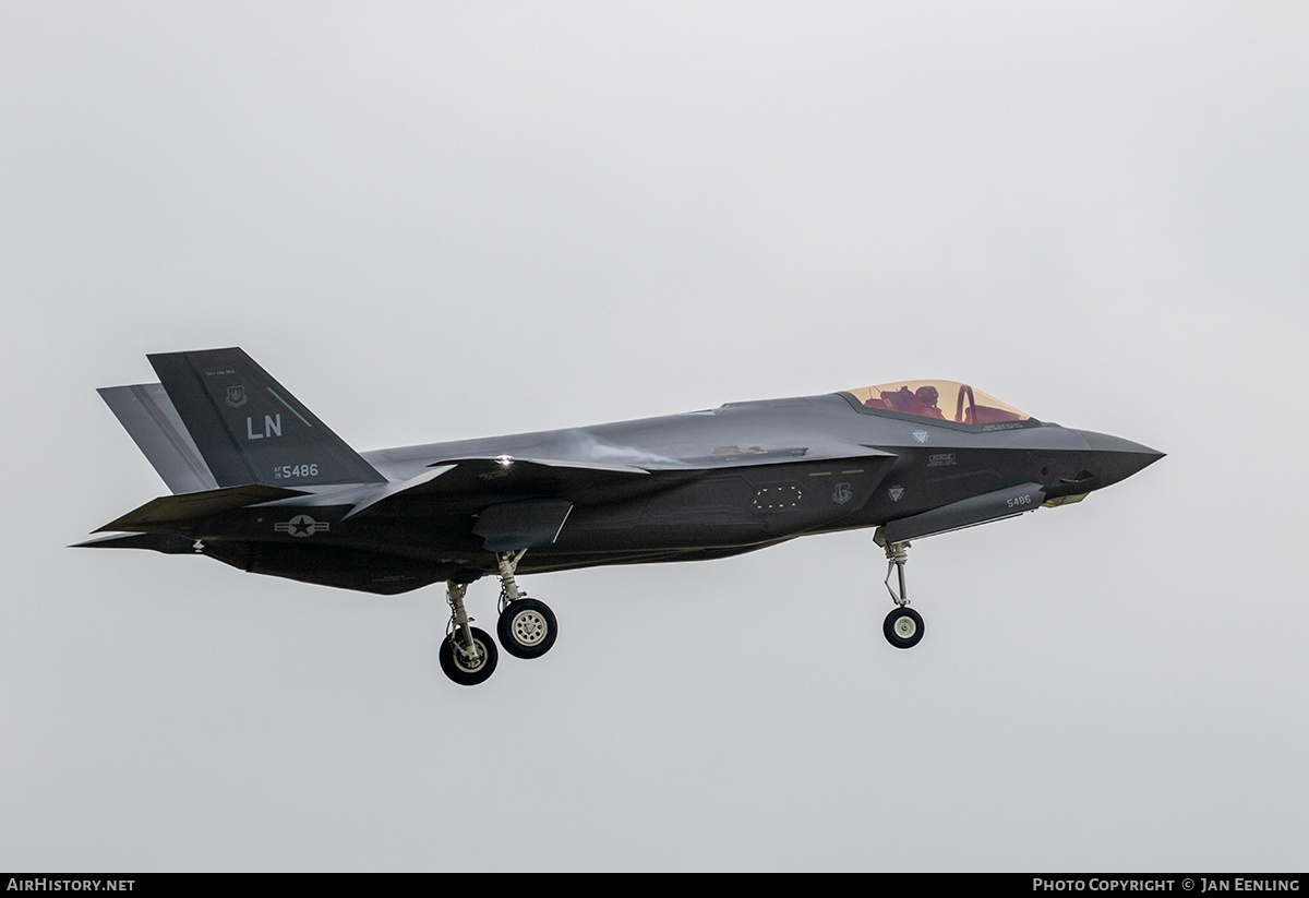 Aircraft Photo of 19-5486 / AF19-5486 | Lockheed Martin F-35A Lightning II | USA - Air Force | AirHistory.net #450650