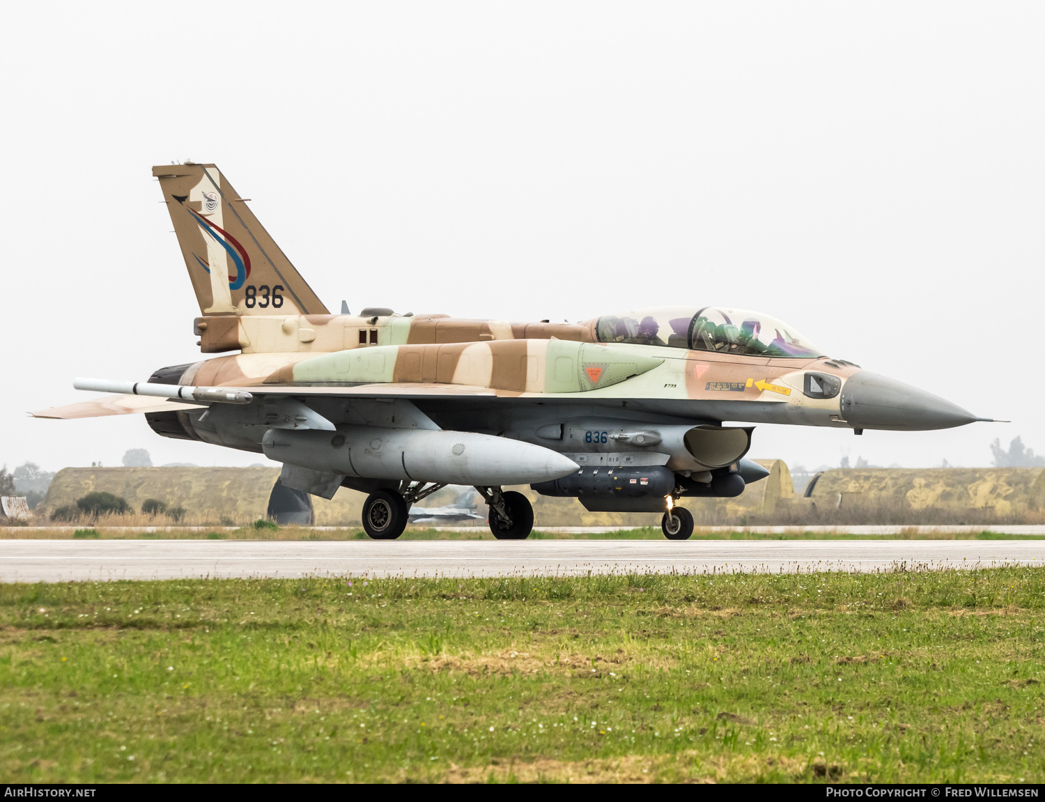 Aircraft Photo of 836 | Lockheed Martin F-16I Sufa | Israel - Air Force | AirHistory.net #450665