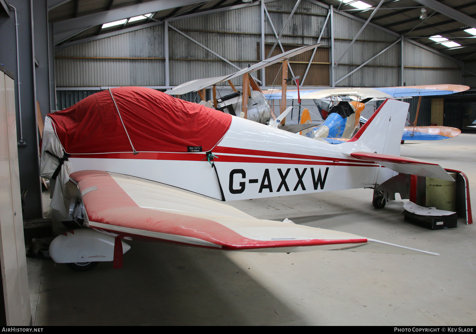 Aircraft Photo of G-AXXW | SAN Jodel D-117 | AirHistory.net #450671