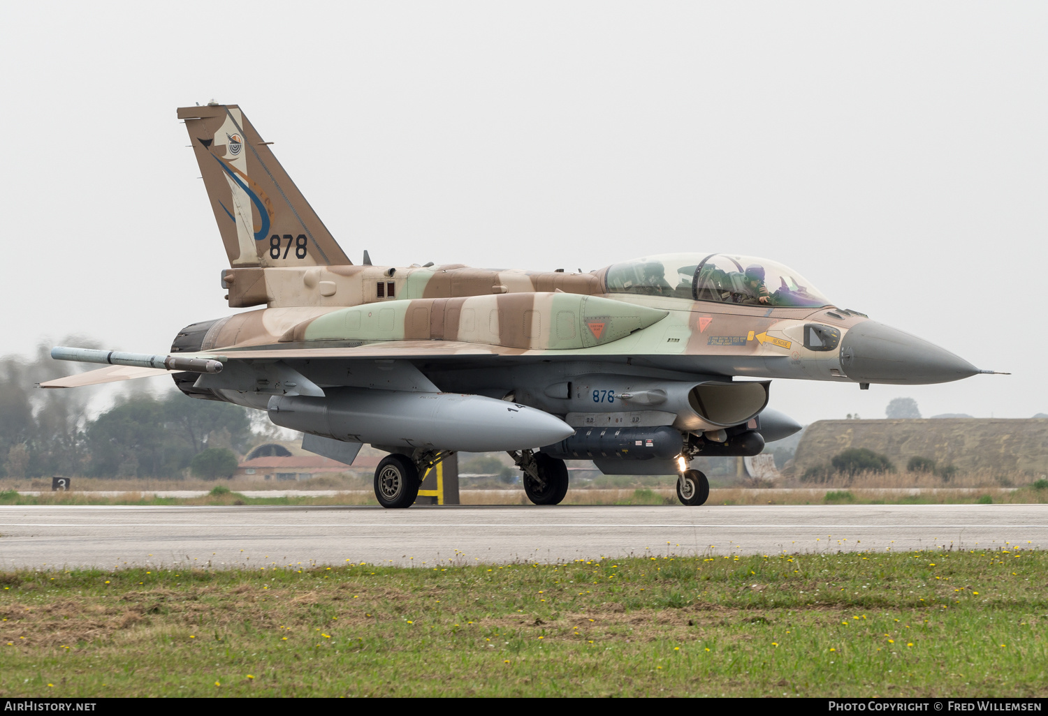 Aircraft Photo of 878 | Lockheed Martin F-16I Sufa | Israel - Air Force | AirHistory.net #450680