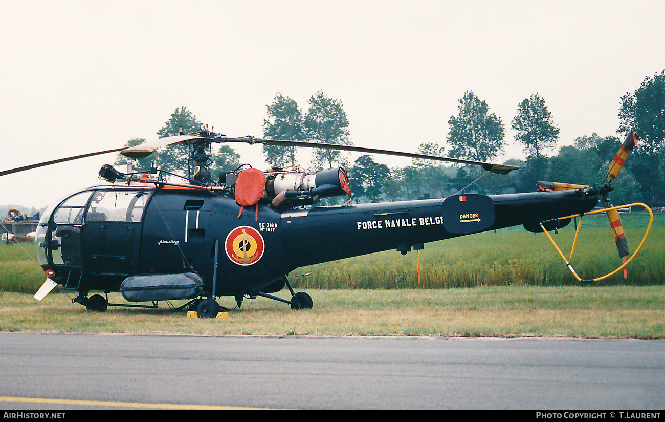 Aircraft Photo of M-3 | Aerospatiale SA-316B Alouette III | Belgium - Navy | AirHistory.net #450689