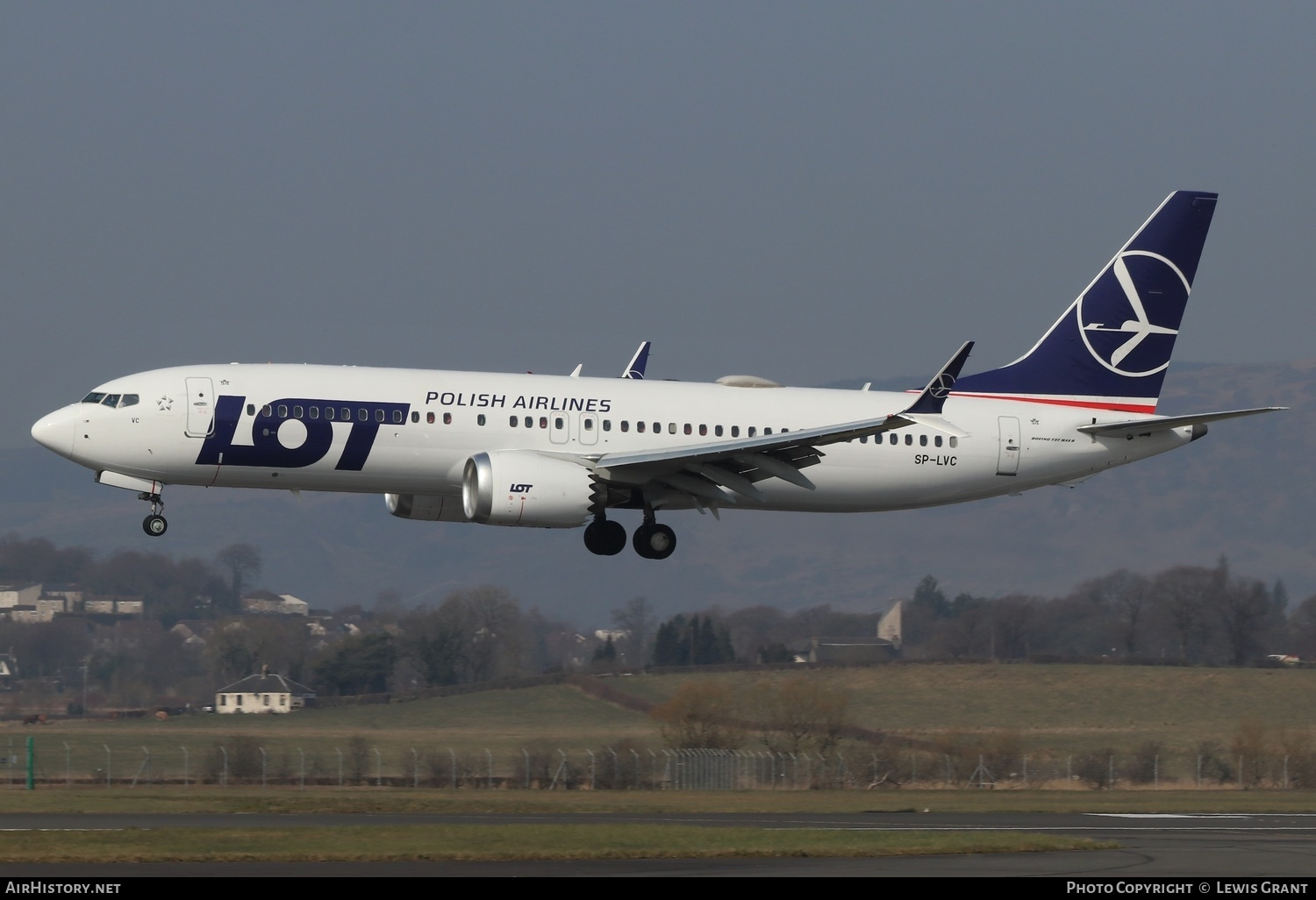 Aircraft Photo of SP-LVC | Boeing 737-8 Max 8 | LOT Polish Airlines - Polskie Linie Lotnicze | AirHistory.net #450703