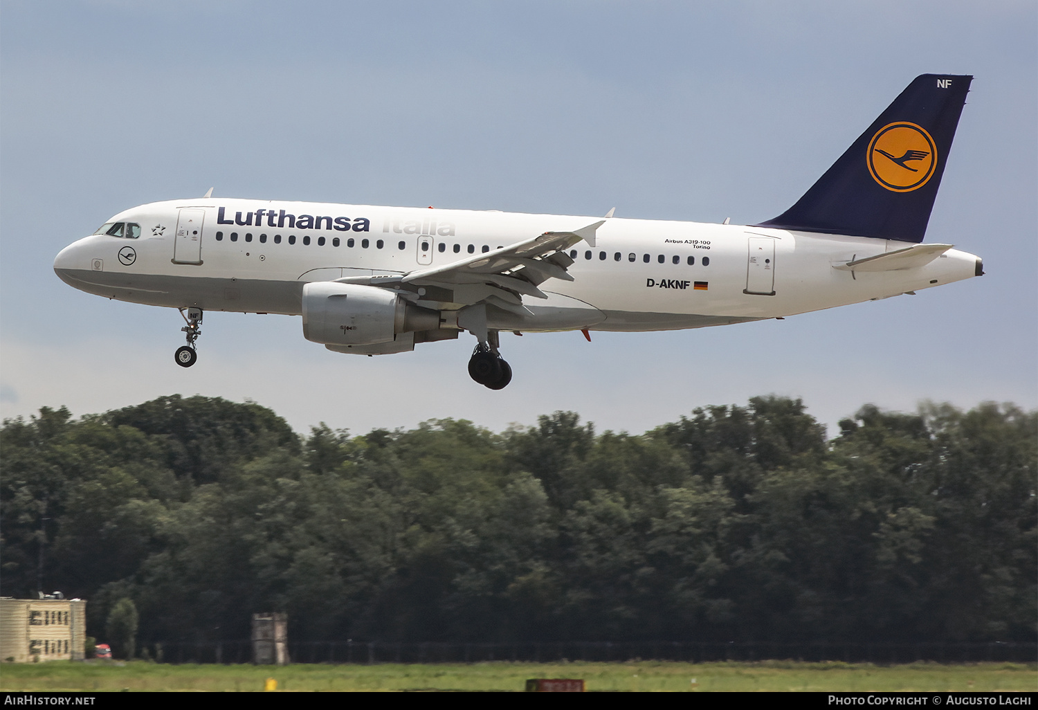 Aircraft Photo of D-AKNF | Airbus A319-112 | Lufthansa Italia | AirHistory.net #450711