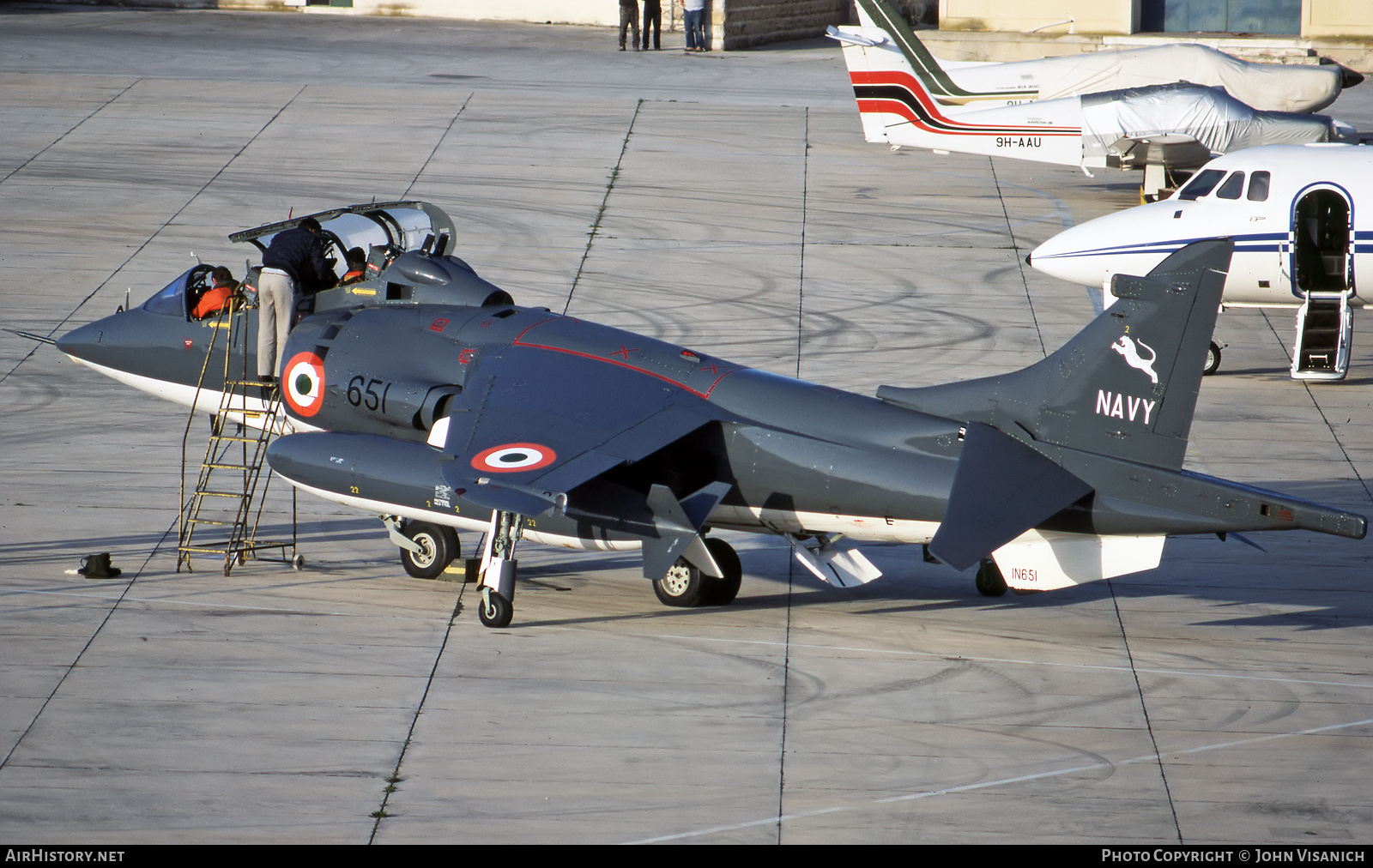 Aircraft Photo of IN651 | British Aerospace Sea Harrier T60 | India - Navy | AirHistory.net #450718