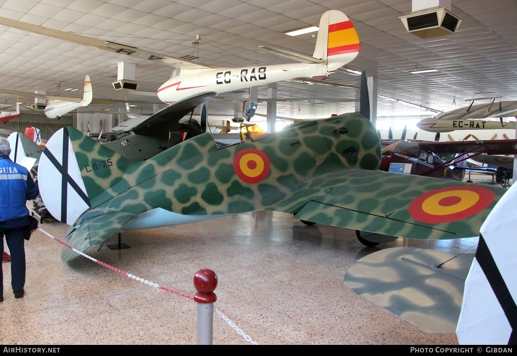 Aircraft Photo of C.8-25 | Polikarpov I-16 (replica) | Spain - Air Force | AirHistory.net #450719