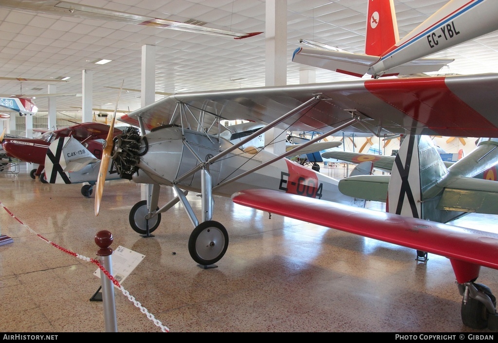 Aircraft Photo of E-004 | Morane-Saulnier MS-181 | Spain - Air Force | AirHistory.net #450724