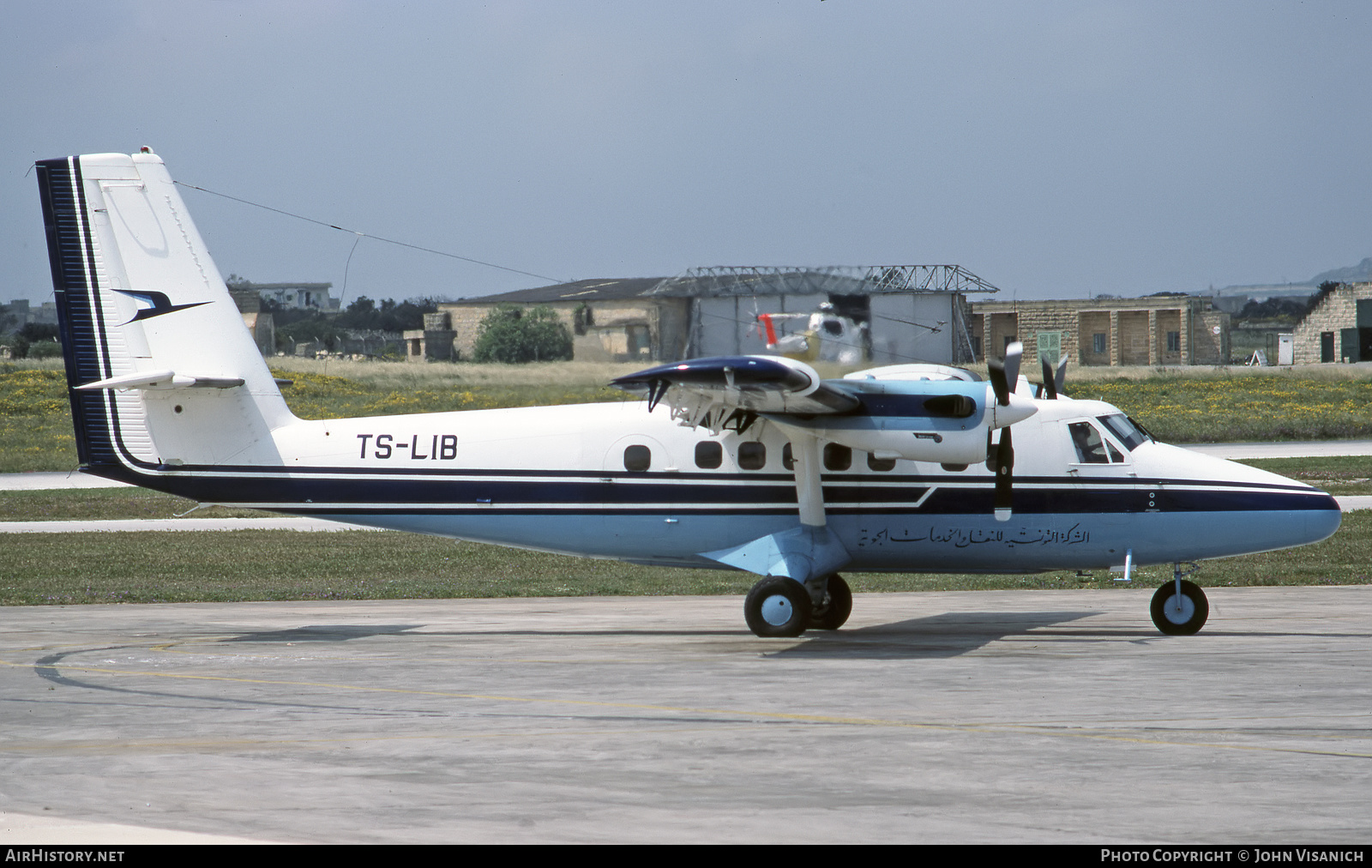 Aircraft Photo of TS-LIB | De Havilland Canada DHC-6-300 Twin Otter | Tunisavia | AirHistory.net #450730