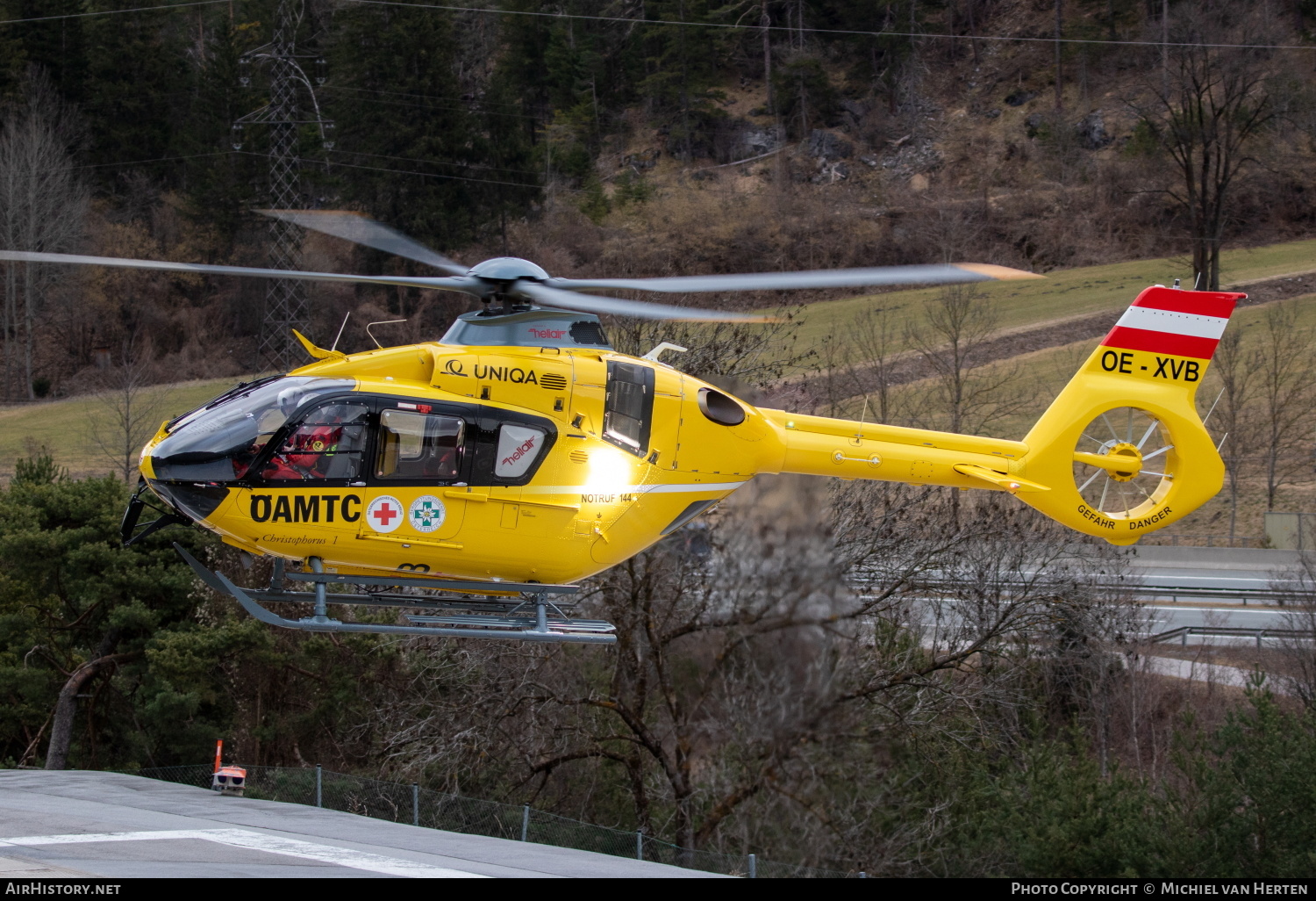 Aircraft Photo of OE-XVB | Eurocopter EC-135T-3 | ÖAMTC | AirHistory.net #450746