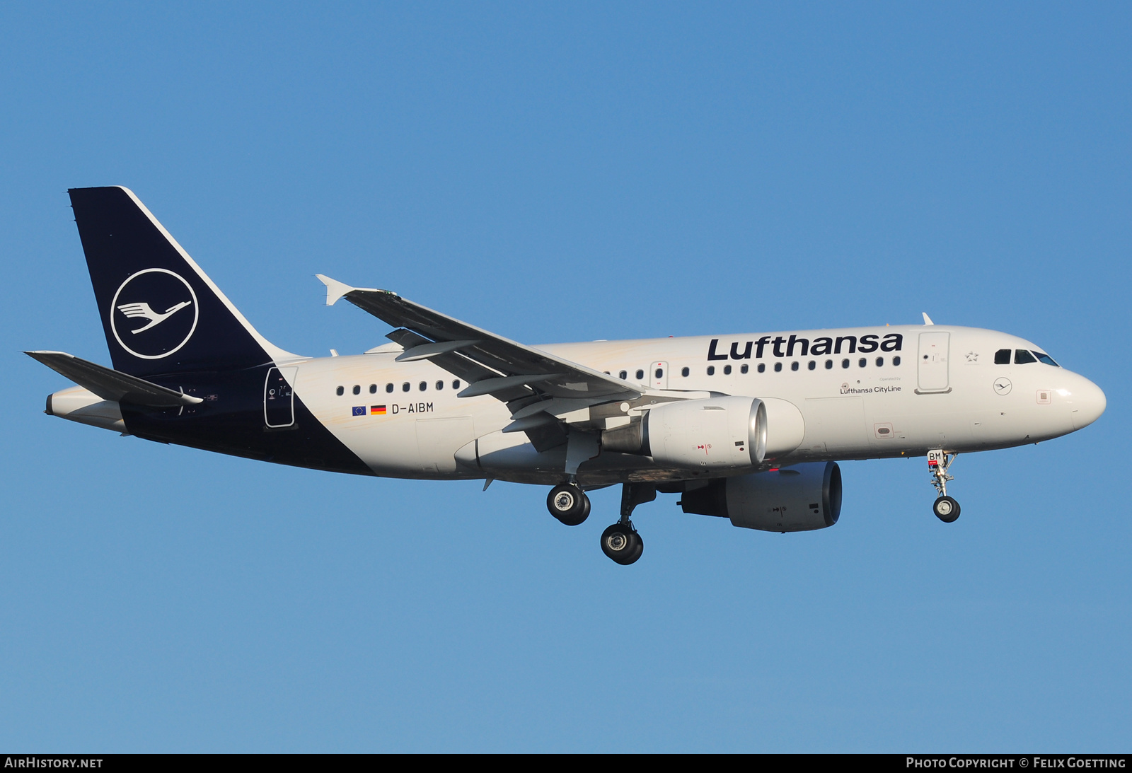 Aircraft Photo of D-AIBM | Airbus A319-112 | Lufthansa | AirHistory.net #450748