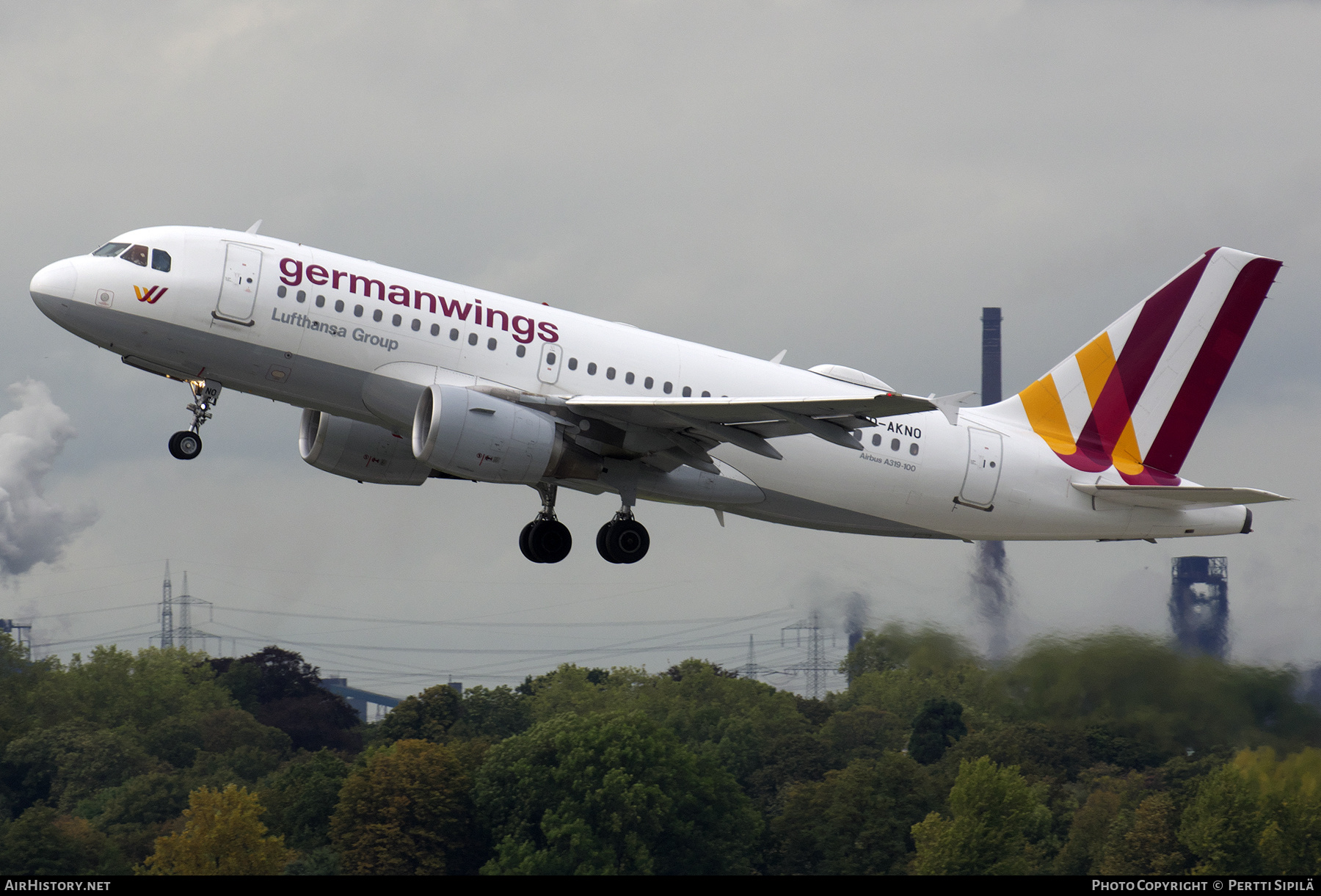 Aircraft Photo of D-AKNO | Airbus A319-112 | Germanwings | AirHistory.net #450759