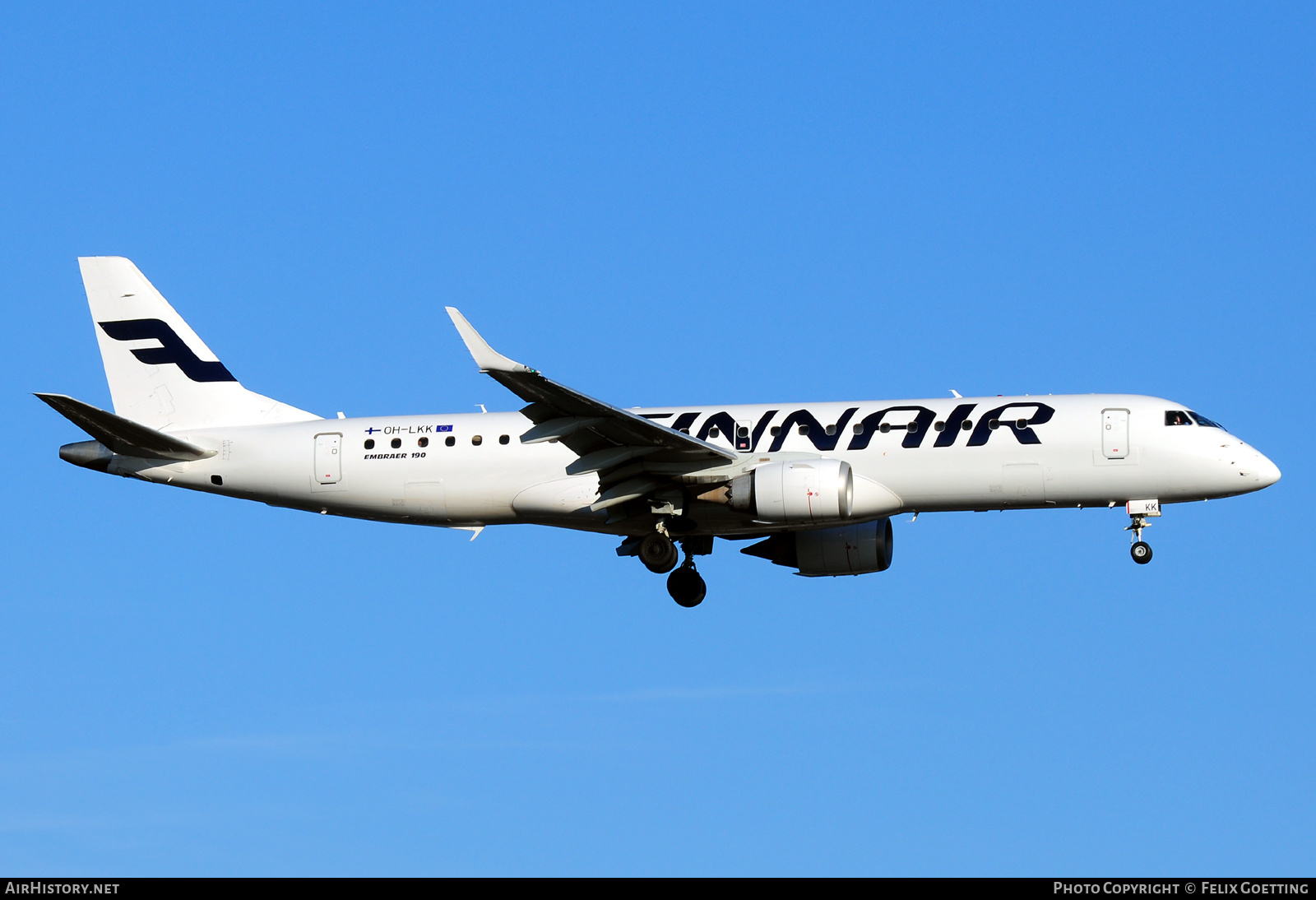 Aircraft Photo of OH-LKK | Embraer 190LR (ERJ-190-100LR) | Finnair | AirHistory.net #450766