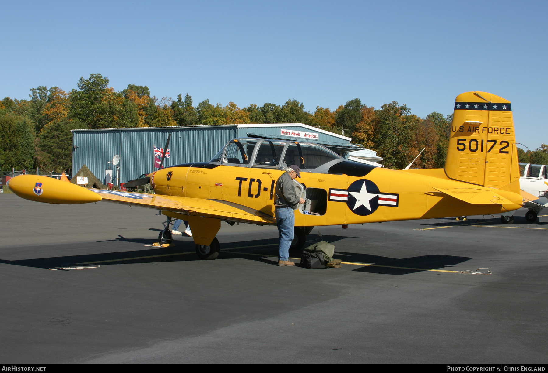 Aircraft Photo of N5172 / 50172 | Beech T-34A Mentor (45) | USA - Air Force | AirHistory.net #450780