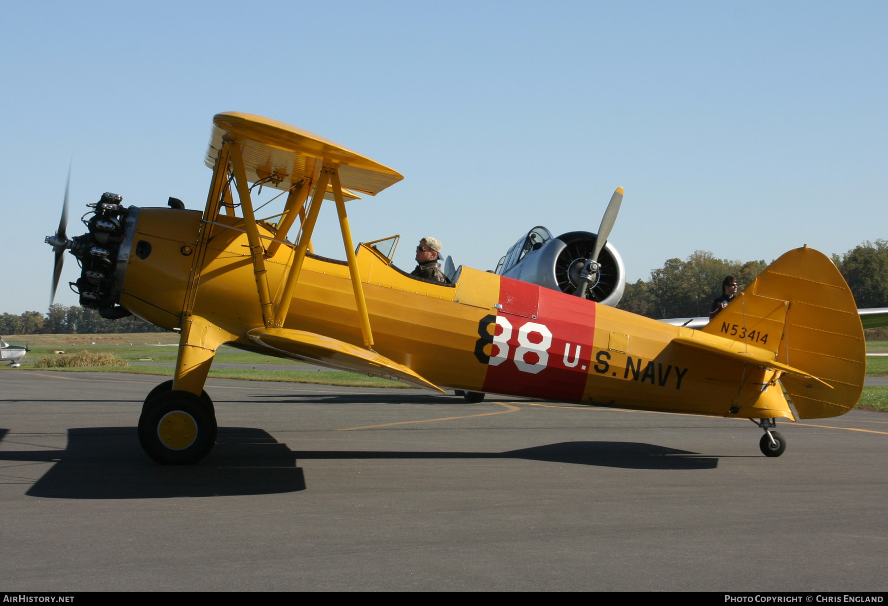 Aircraft Photo of N53414 | Boeing A75N1 Kaydet | USA - Navy | AirHistory.net #450795