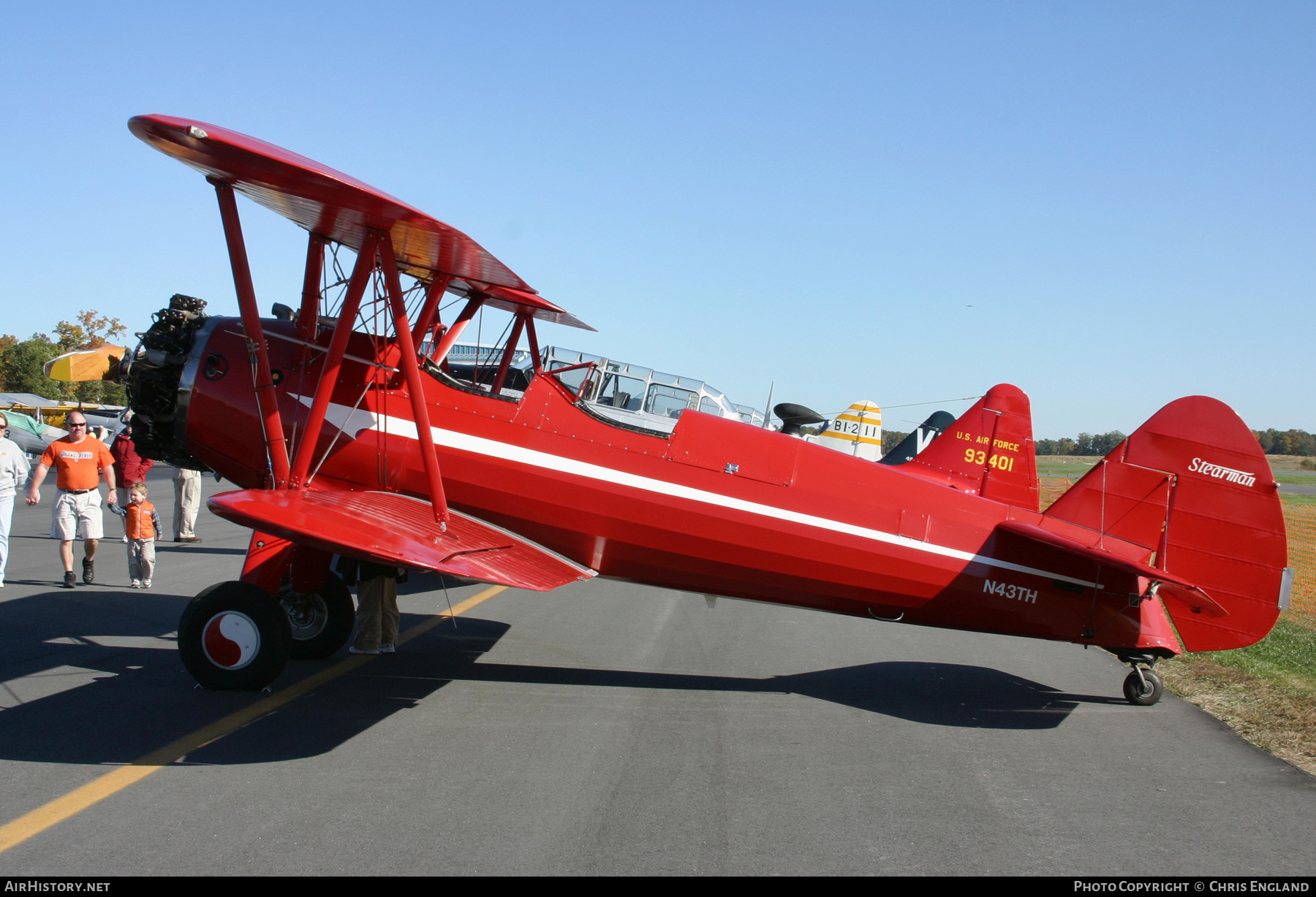 Aircraft Photo of N43TH | Boeing E75 Kaydet | AirHistory.net #450803