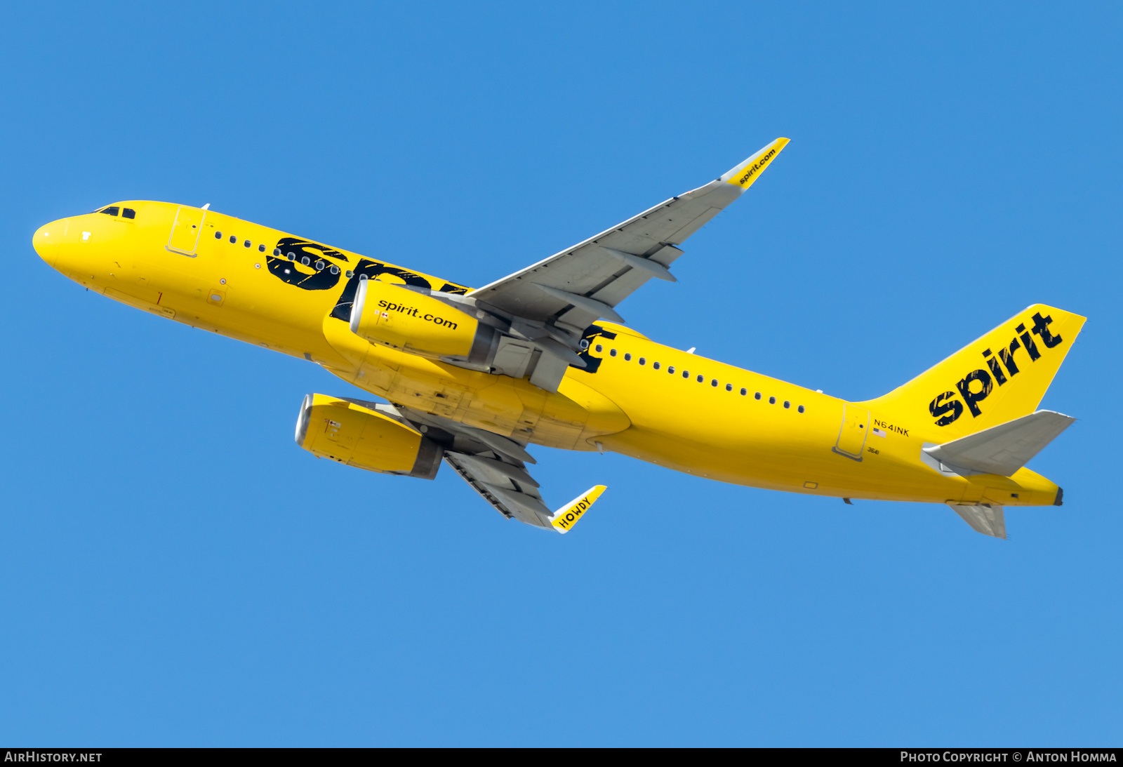 Aircraft Photo of N641NK | Airbus A320-232 | Spirit Airlines | AirHistory.net #450813